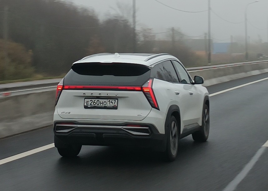 е 260 но 147, Geely Atlas 2nd gen (L) (FX11; CIS-market), 2023–