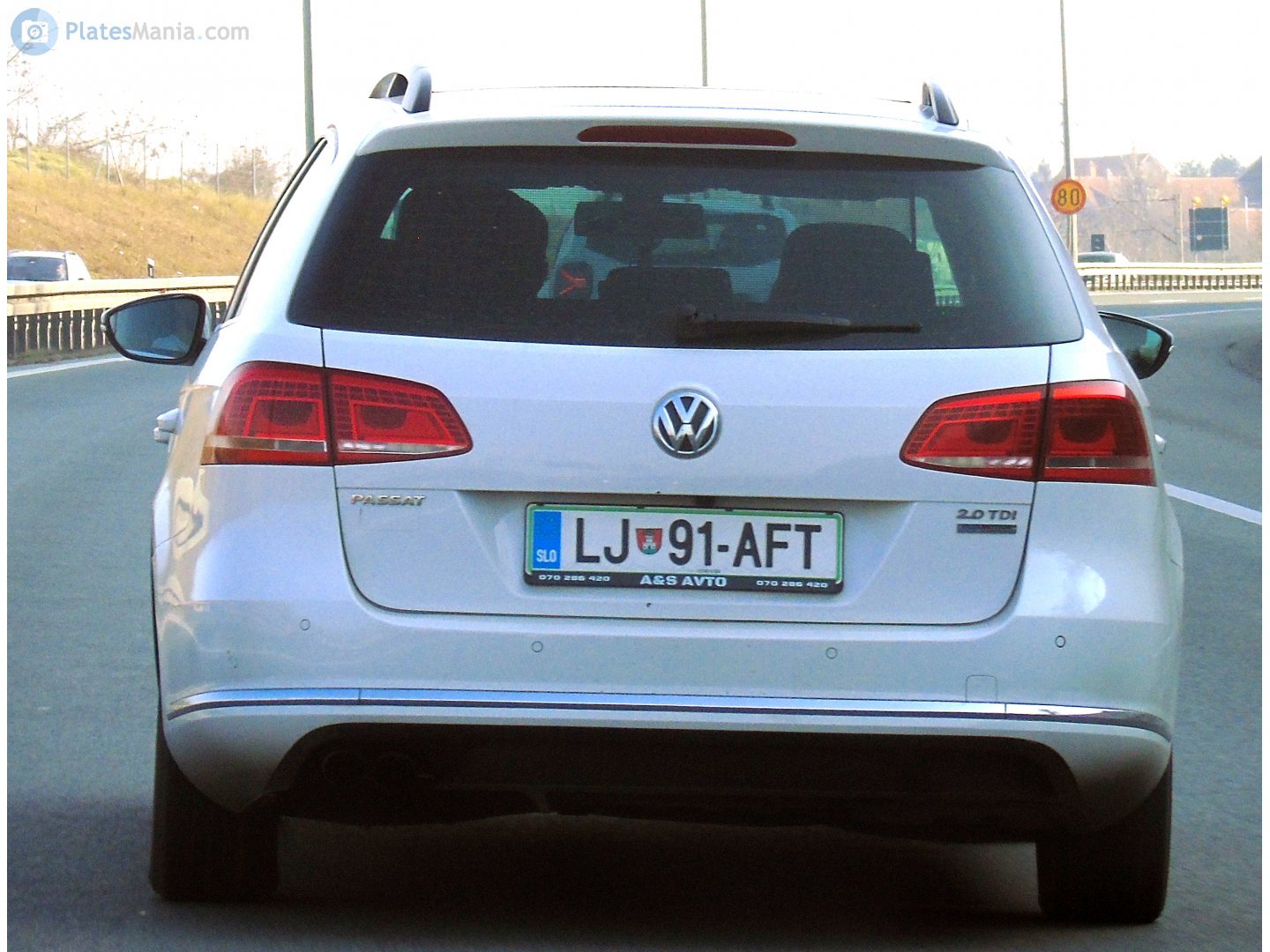 LJ 91-AFT, Volkswagen Passat 7th gen Variant (B7; 3C; Global-market), 2010–2015