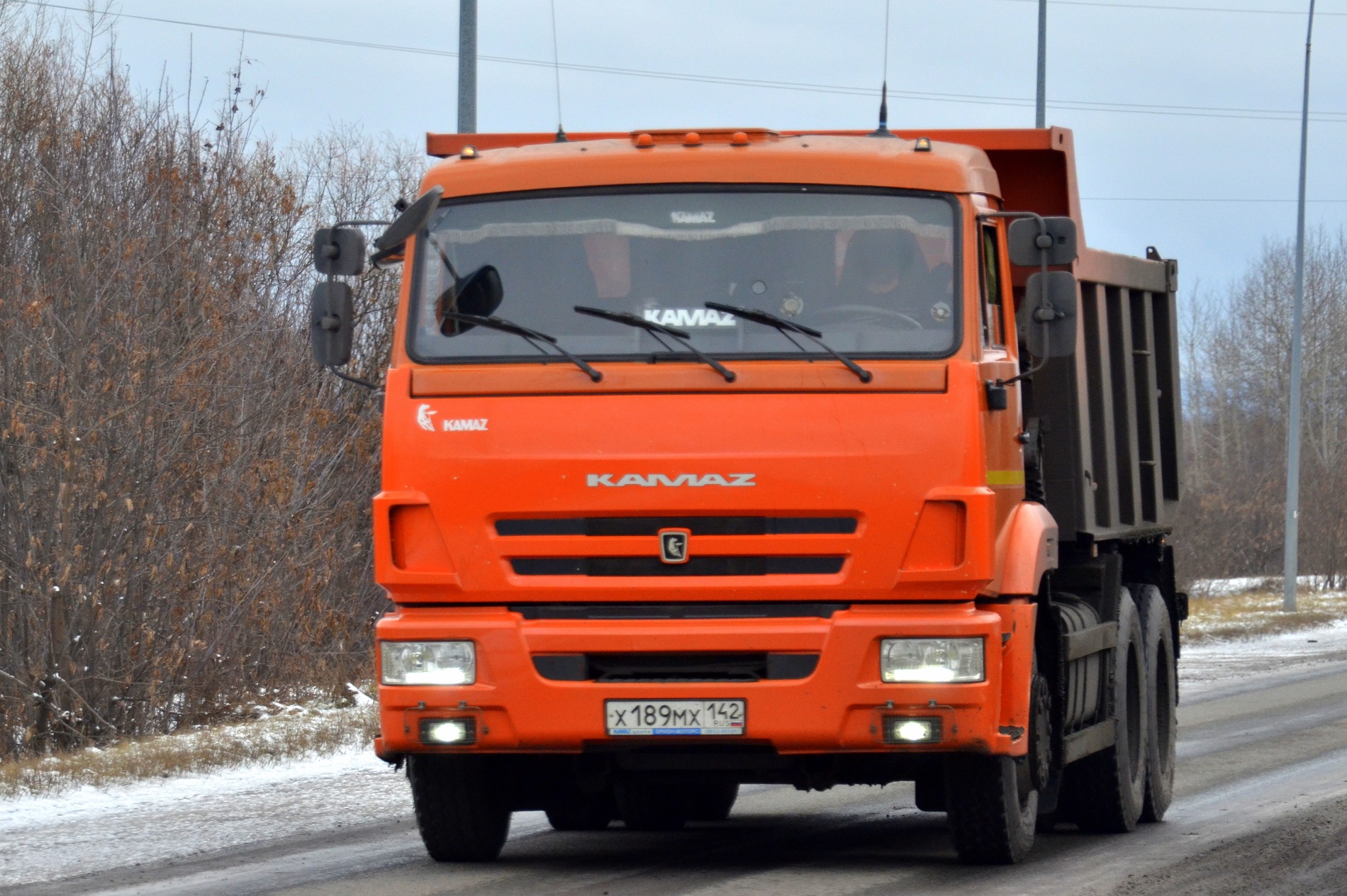 х 189 мх 142, KamAZ 6511 65115, 1999–