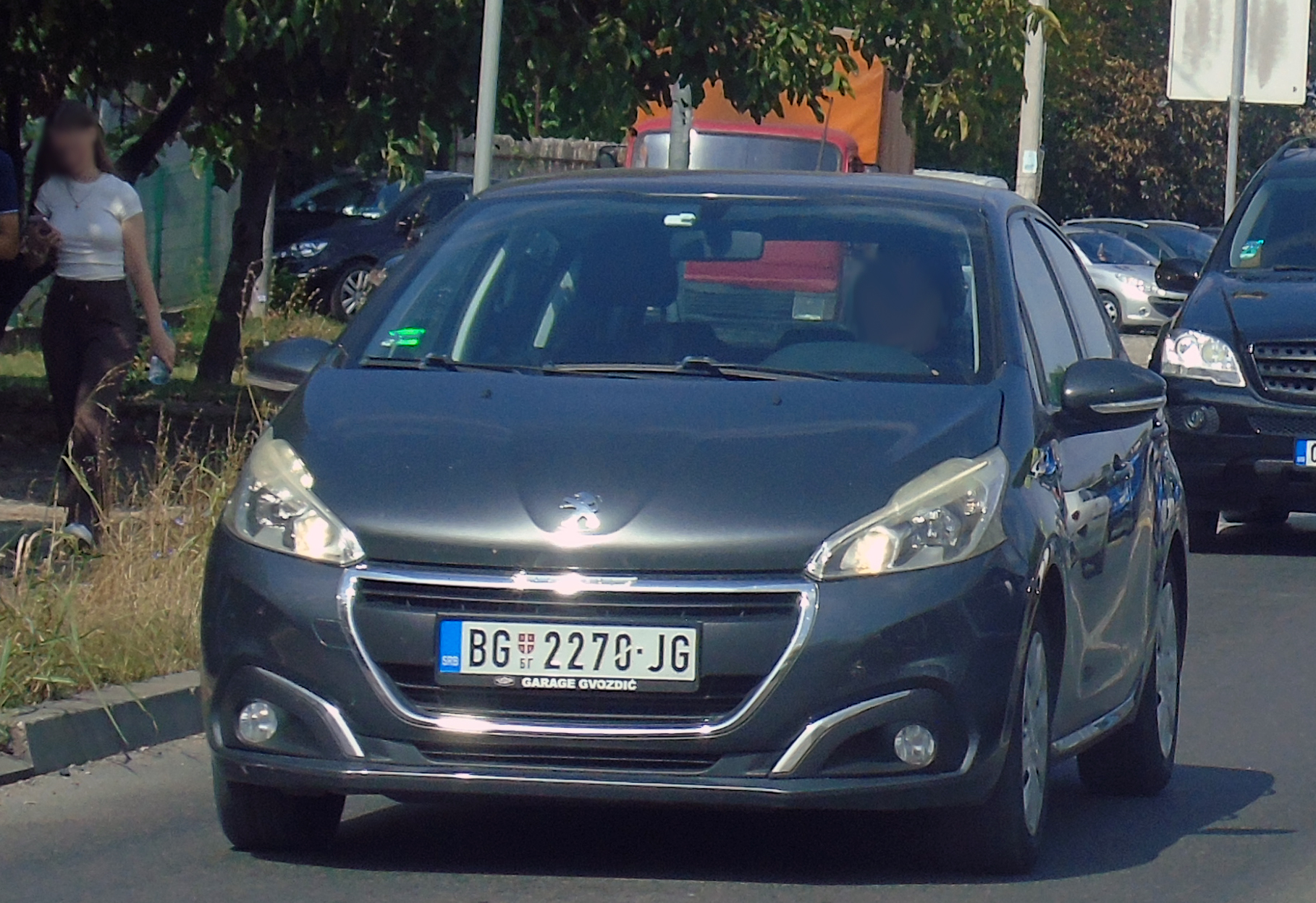 BG 2270-JG, Peugeot 208 1st gen 5-door Hatch (A9), facelift, 2015–2020