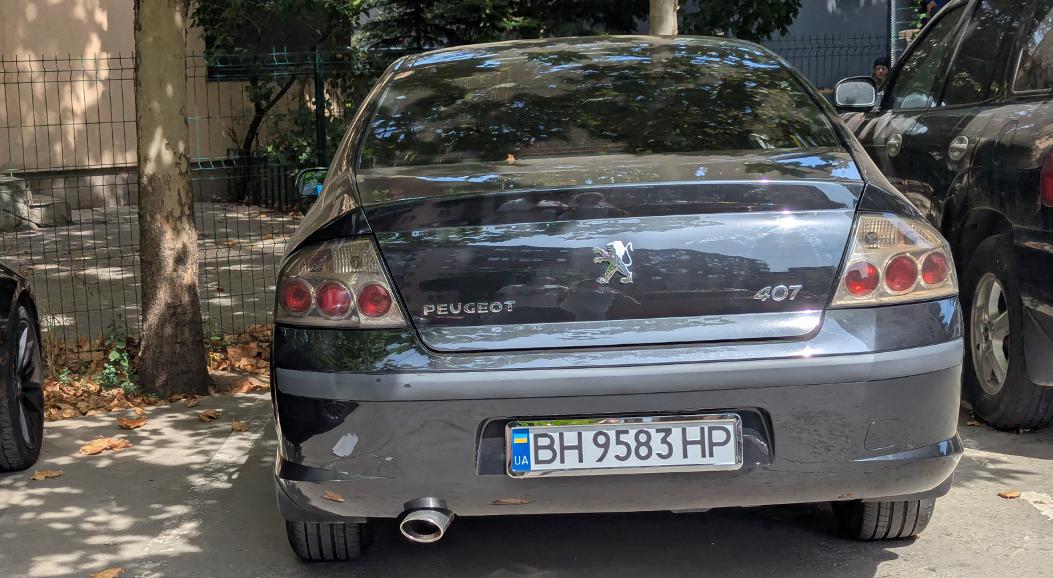 BH 9583 HP, Peugeot 407 