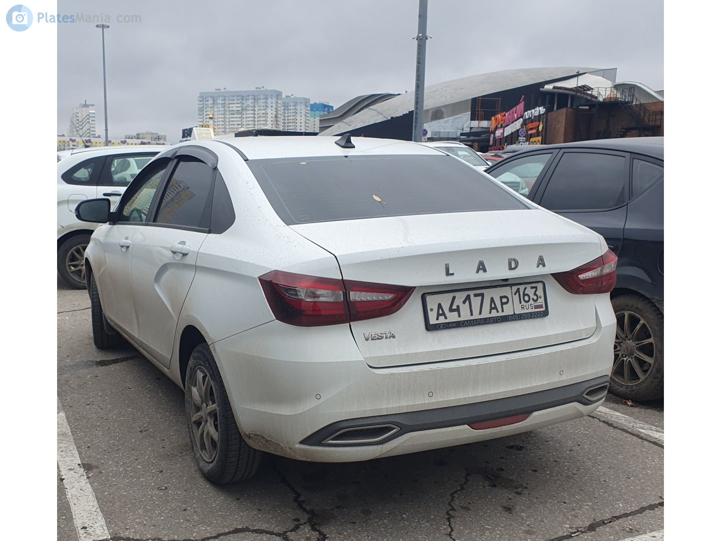 а 417 ар 163, Lada (VAZ) Vesta 1st gen Sedan (GFL), facelift, 2022–