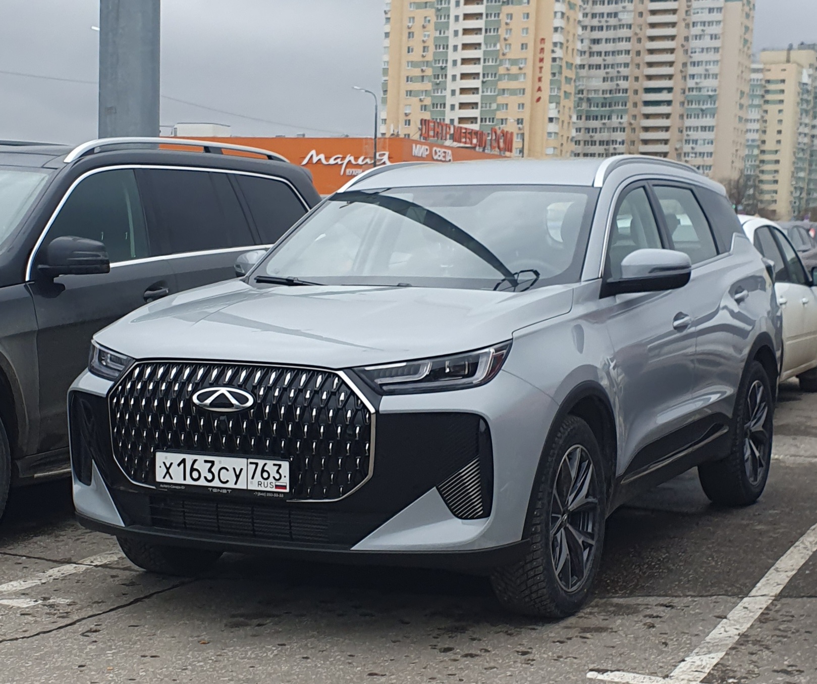 х 163 су 763, Chery (Chirey) Tiggo 7 