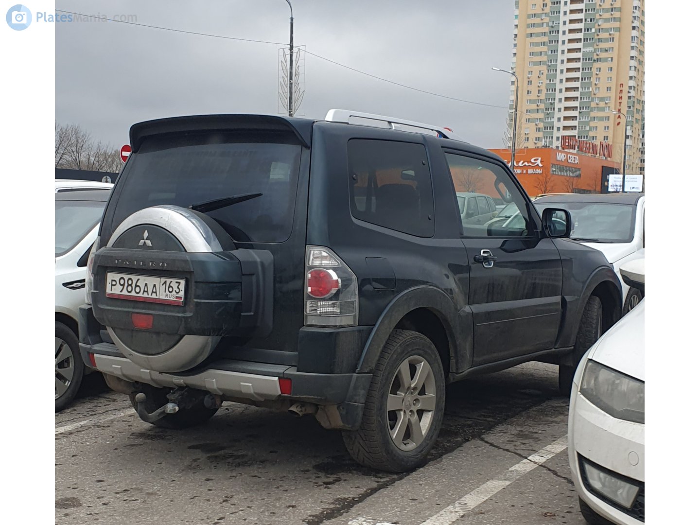 р 986 аа 163, Mitsubishi Pajero Mini 