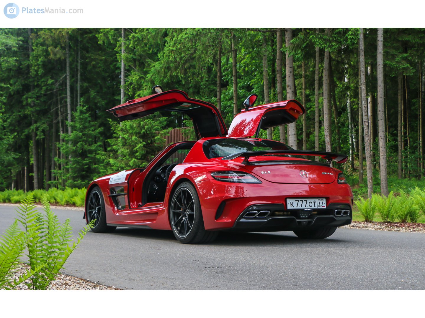 к 777 от 77, Mercedes-Benz SLS AMG 1st gen Black Series (C197), 2013