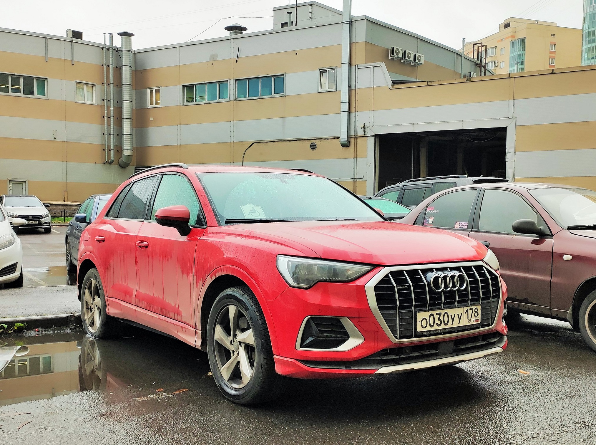 о 030 уу 178, Audi Q3 2nd gen SUV (F3B), 2018–