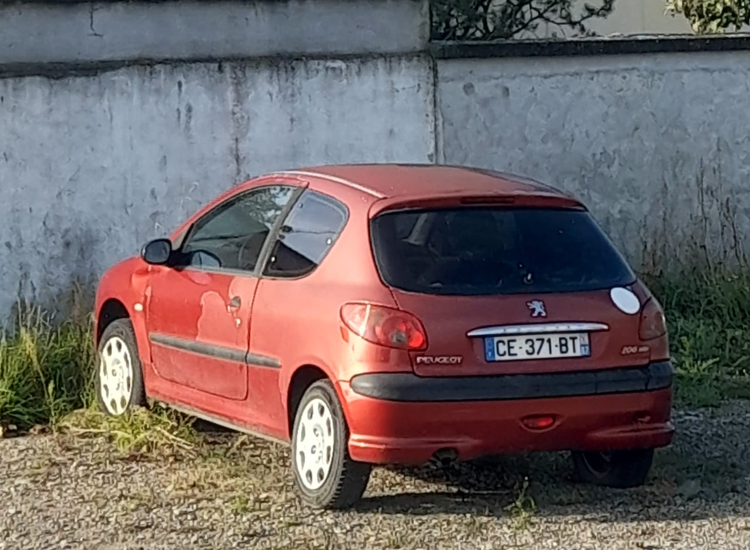 CE-371-BT, Peugeot 206 1st gen 3-door Hatch (T10), 1998–2009