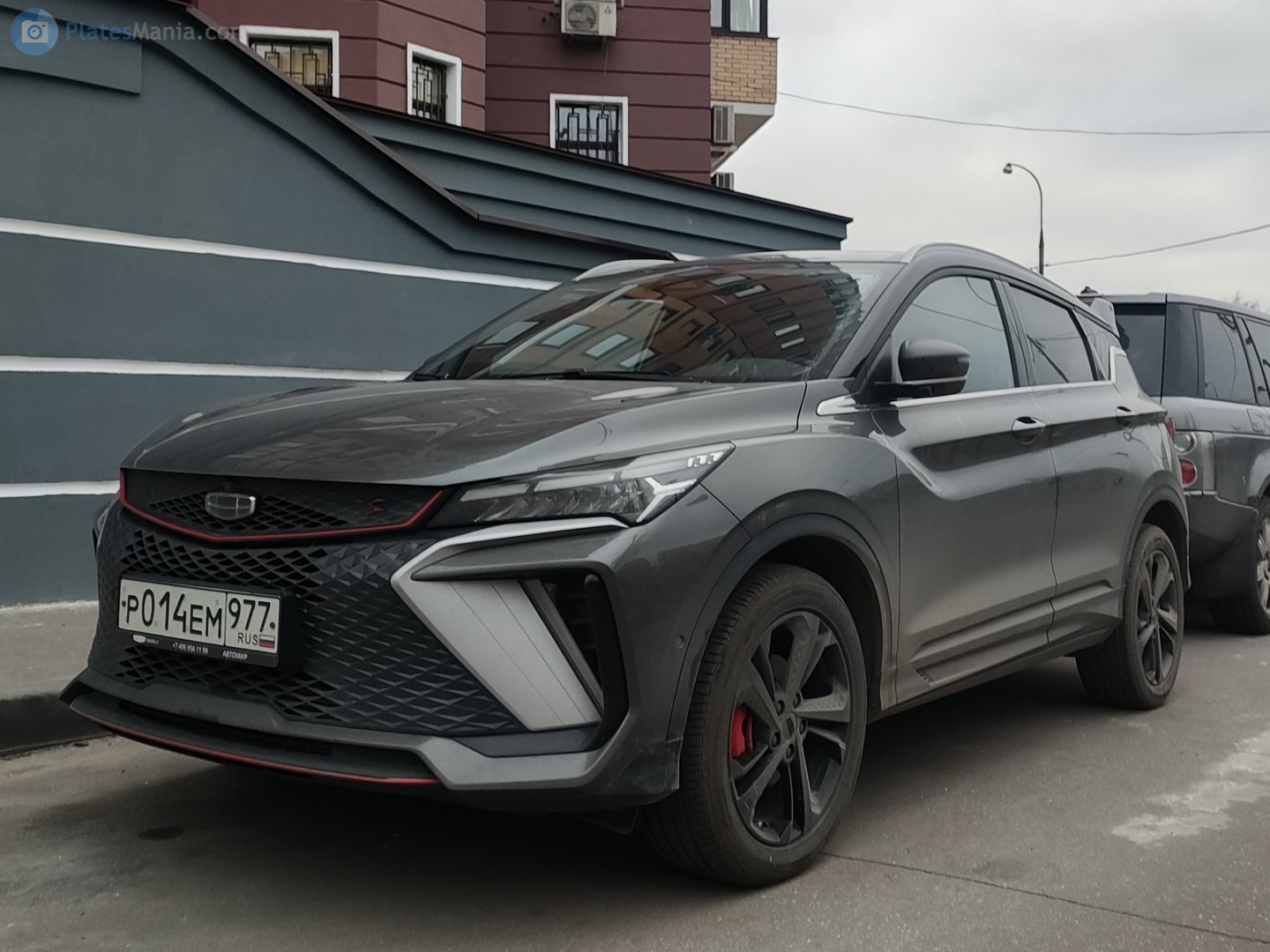 р 014 ем 977, Geely Coolray 1st gen (SX11), facelift, 2023–