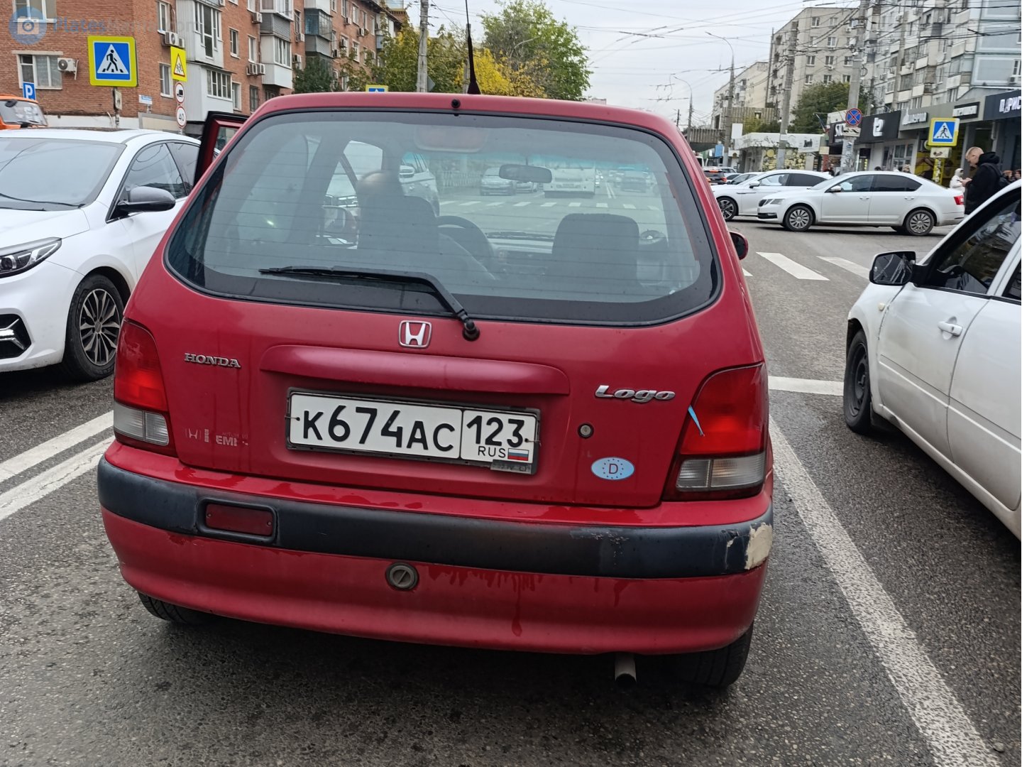 к 674 ас 123, Honda Logo 1st gen 3-door Hatch (GA3; Global-market), 1996–2001