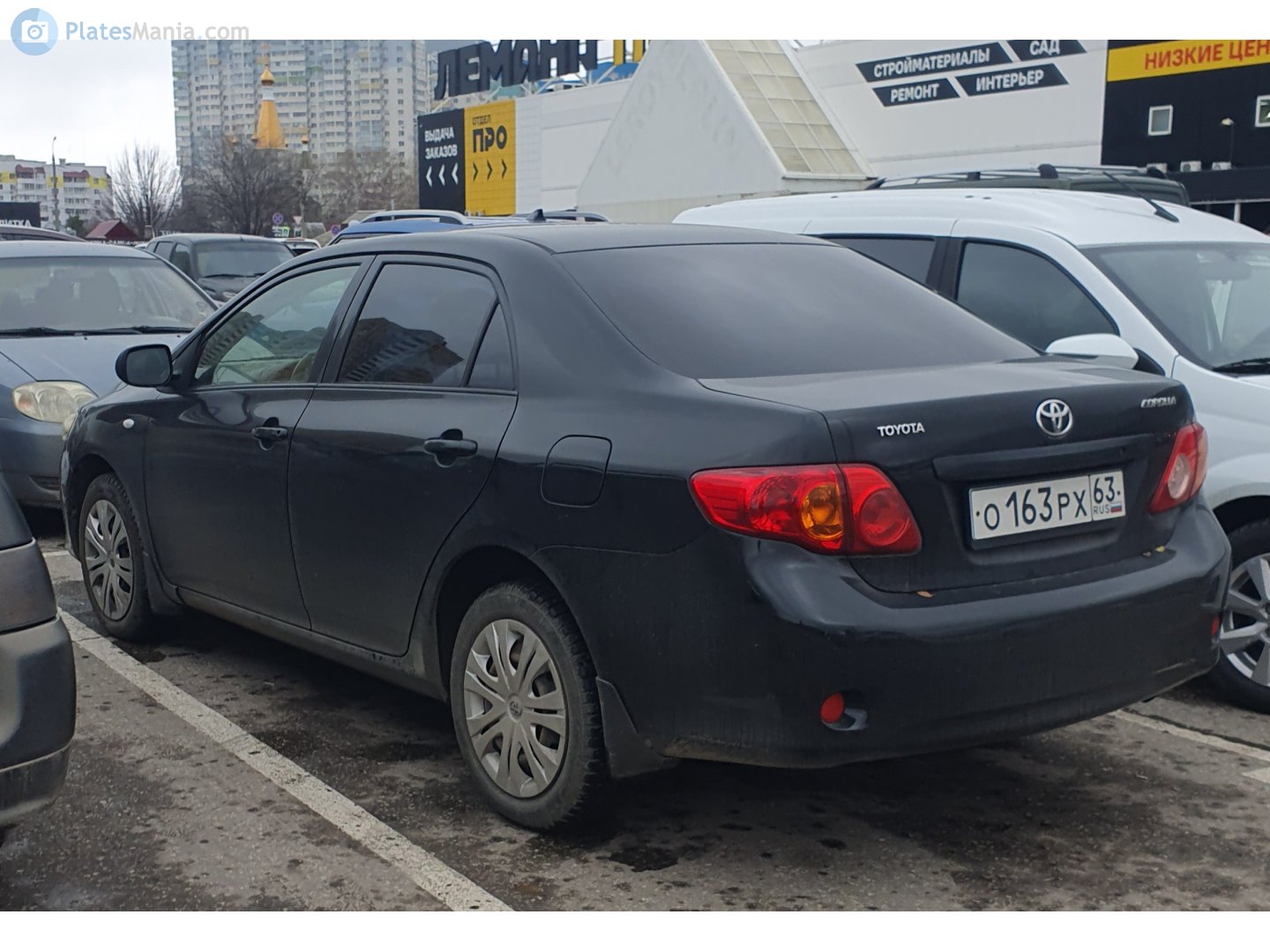 о 163 рх 63, Toyota Corolla 10th gen (Altis) Sedan (E140/E150), 2006–2013 (–2020 for ZA-market)