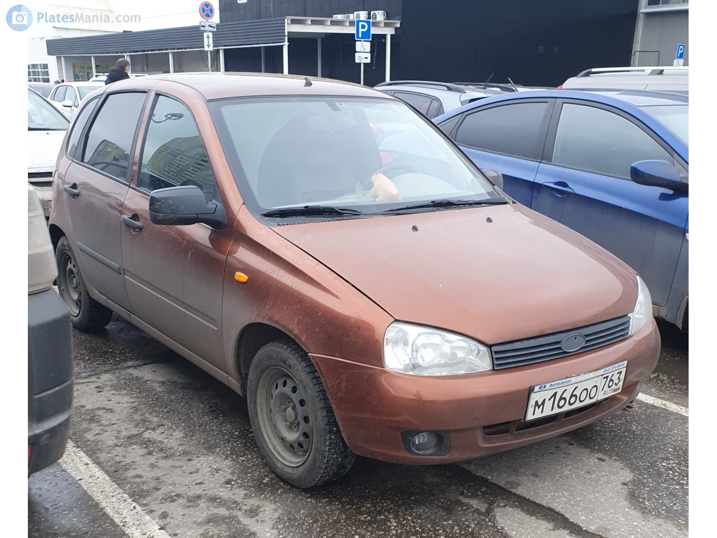 м 166 оо 763, Lada (VAZ) 1119 Kalina 
