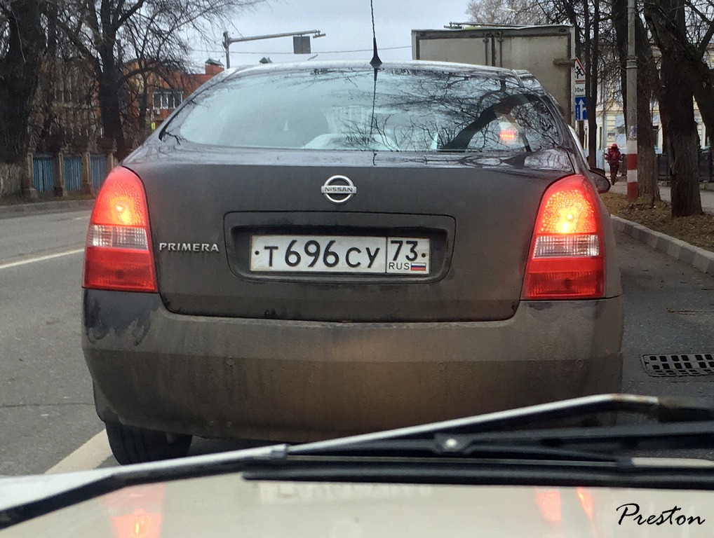 т 696 су 73, Nissan Primera 3rd gen Sedan/Liftback (P12), 2001–2008