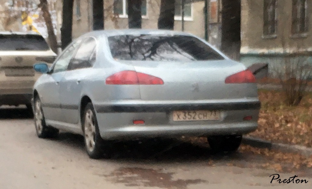 х 352 сн 73, Peugeot 607 1st gen (Z8/Z9), 1999–2010