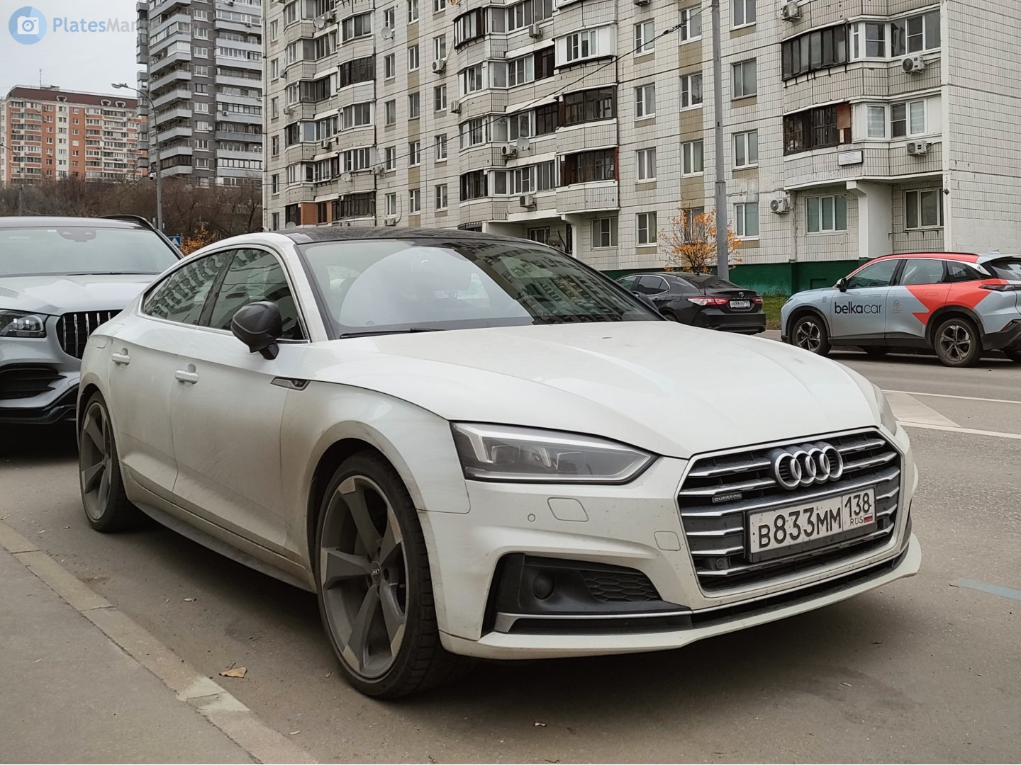 в 833 мм 138, Audi A5 2nd gen Sportback (B9/F5A), 2016–2024