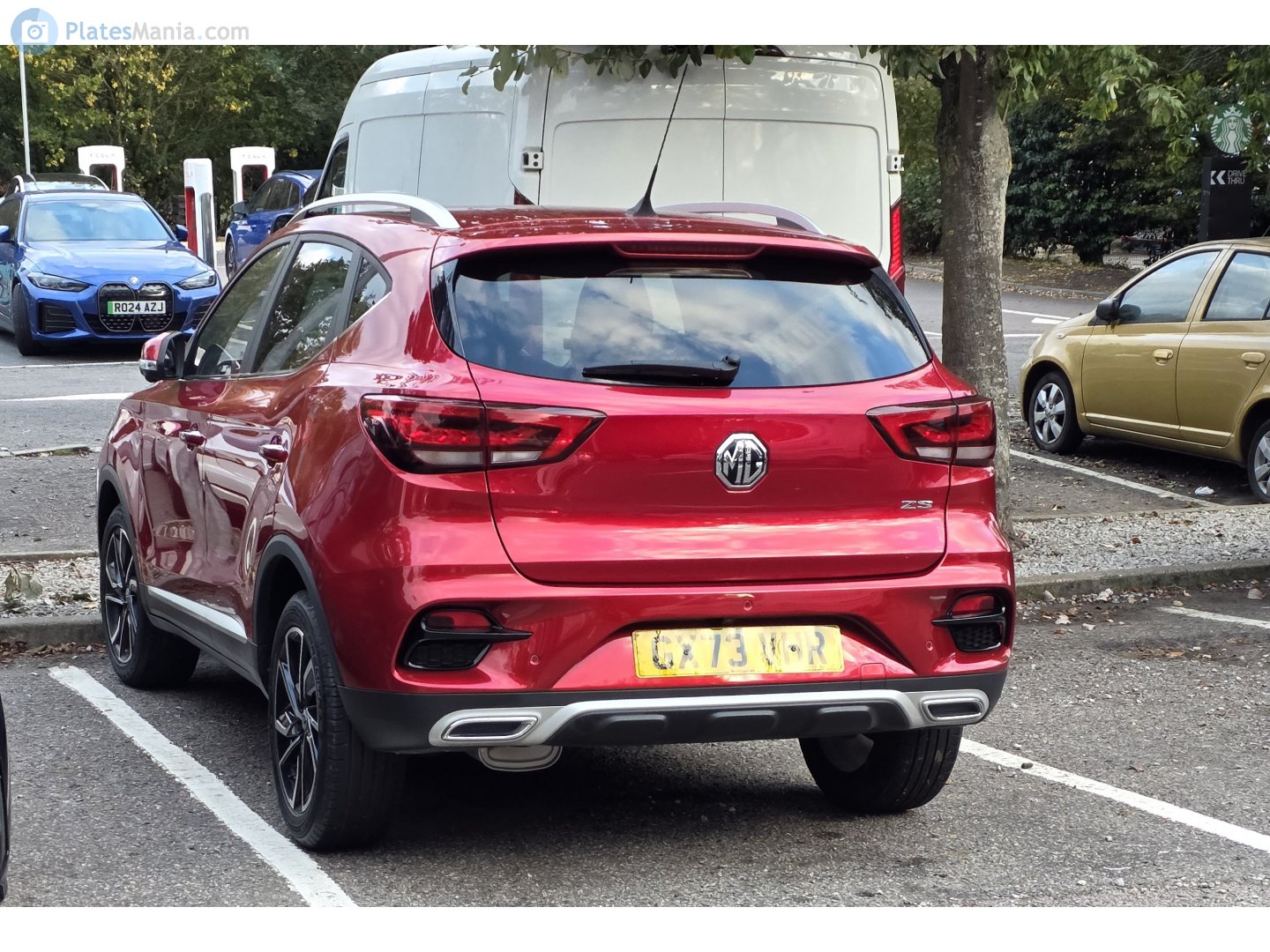 GX73VHR, MG ZS SUV 1st gen (ZS11), facelift, 2020–