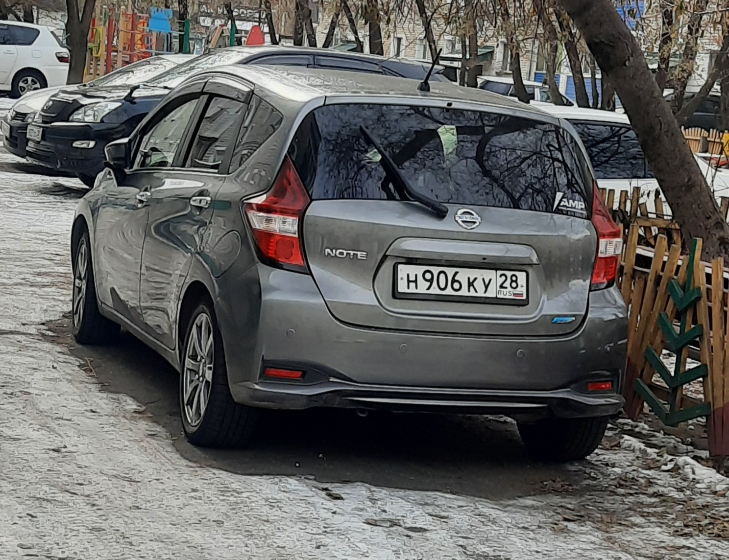 н 906 ку 28, Nissan Note 2nd gen (E12), 2012–2020