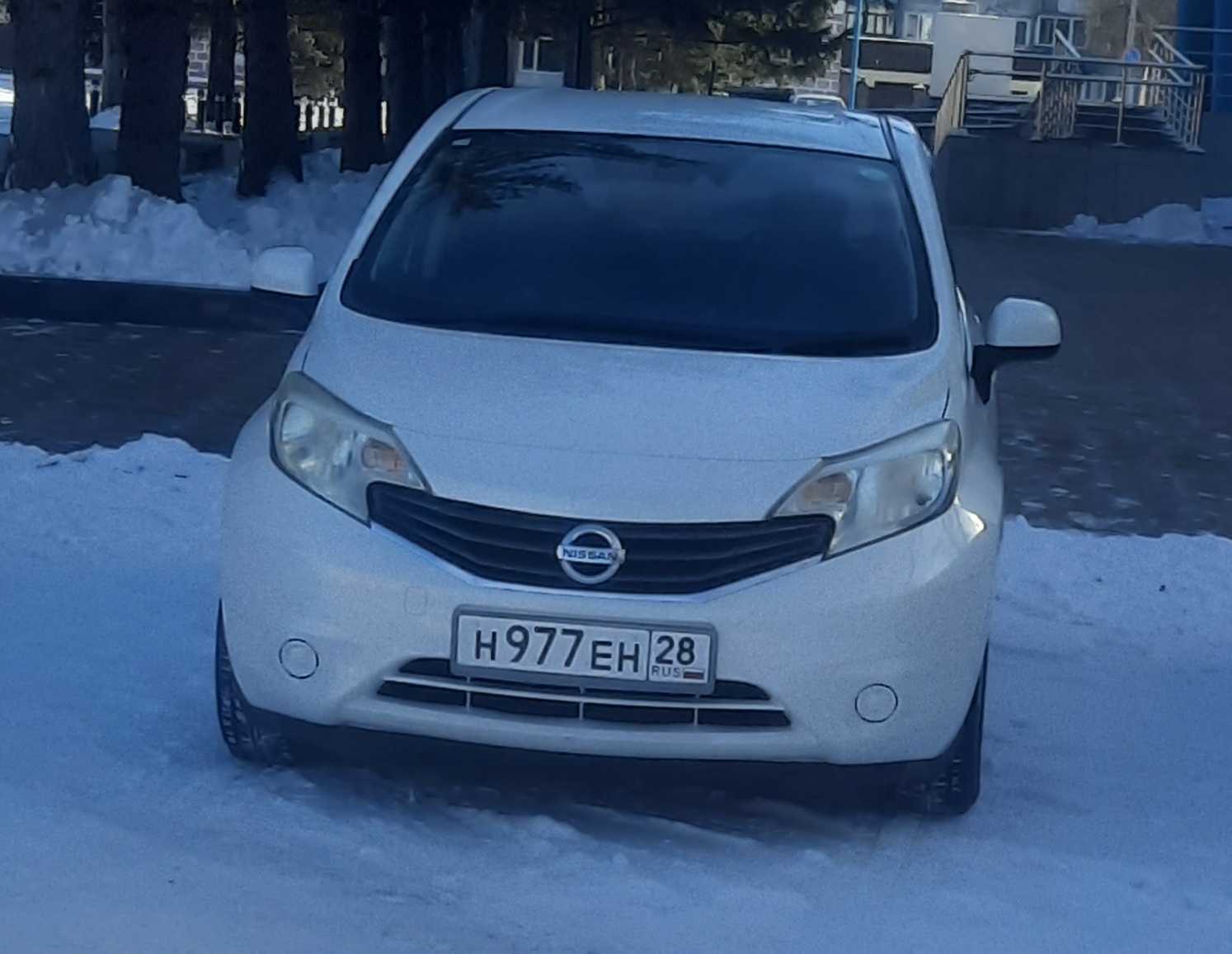 н 977 ен 28, Nissan Note 2nd gen (E12), 2012–2020