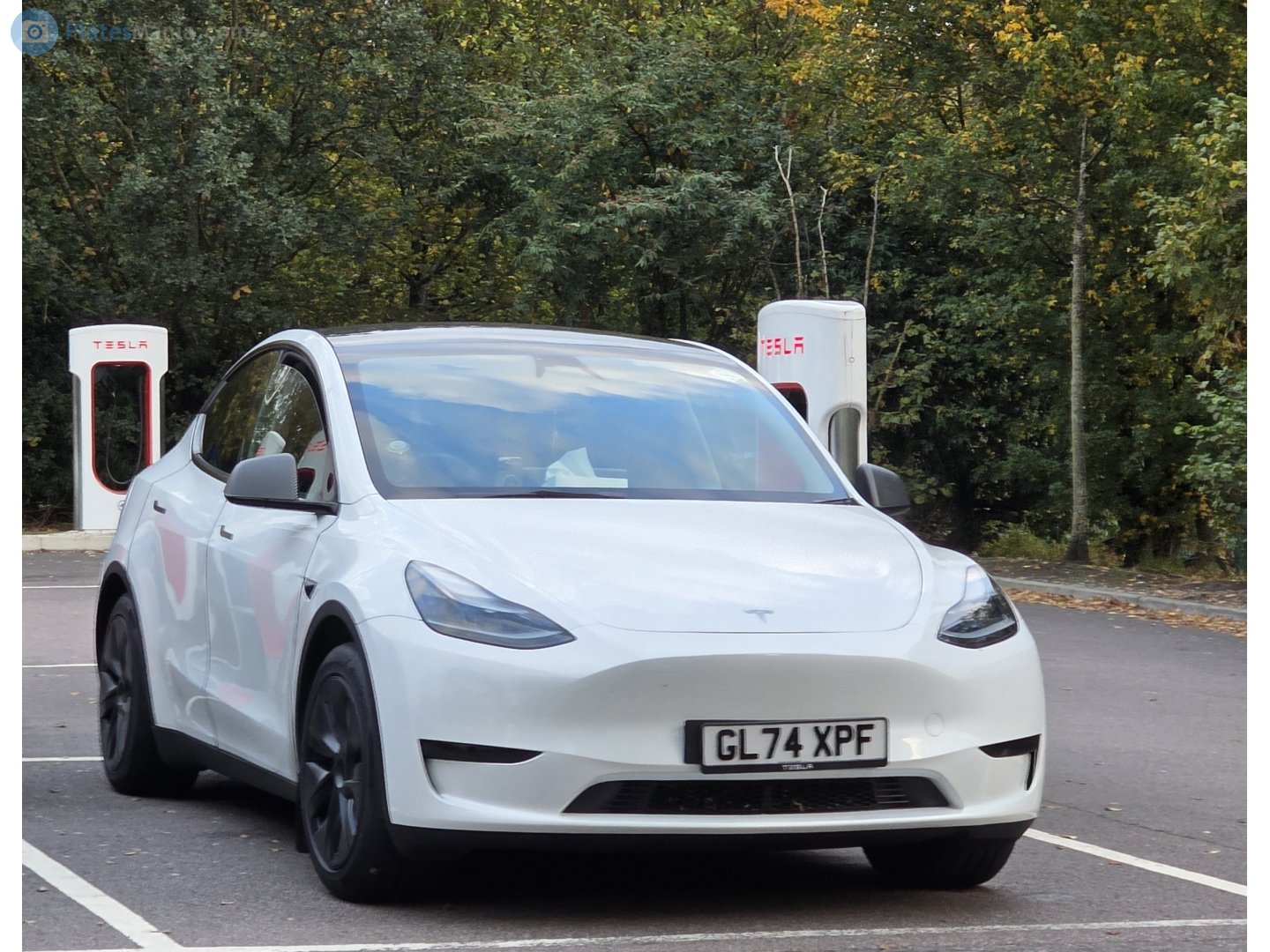 GL74XPF, Tesla Model Y 1st gen (5YJY), 2020–2025