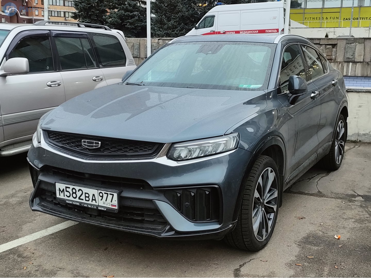 м 582 ва 977, Geely Tugella 1st gen (FY11), 2019­–