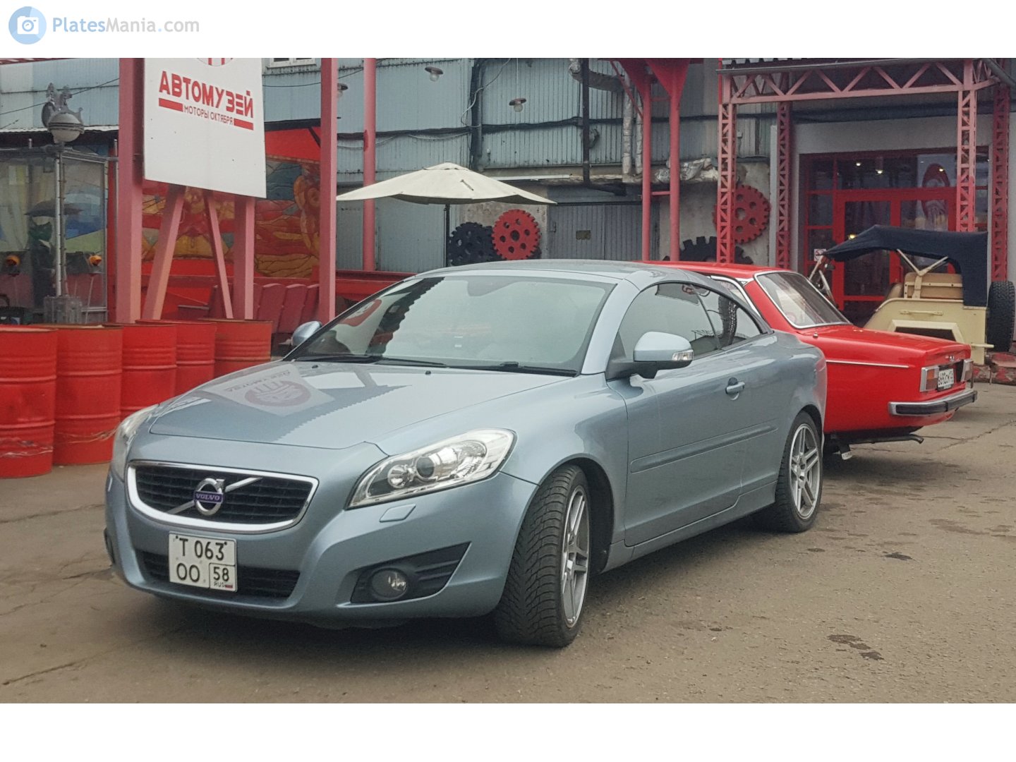 т 063 оо 58, Volvo C70 2nd gen (542), facelift, 2010–2013