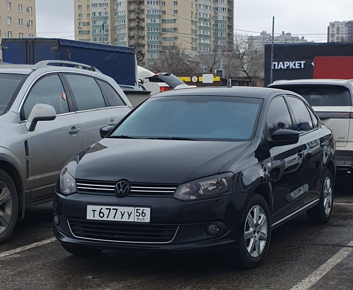 т 677 уу 56, Volkswagen Polo 