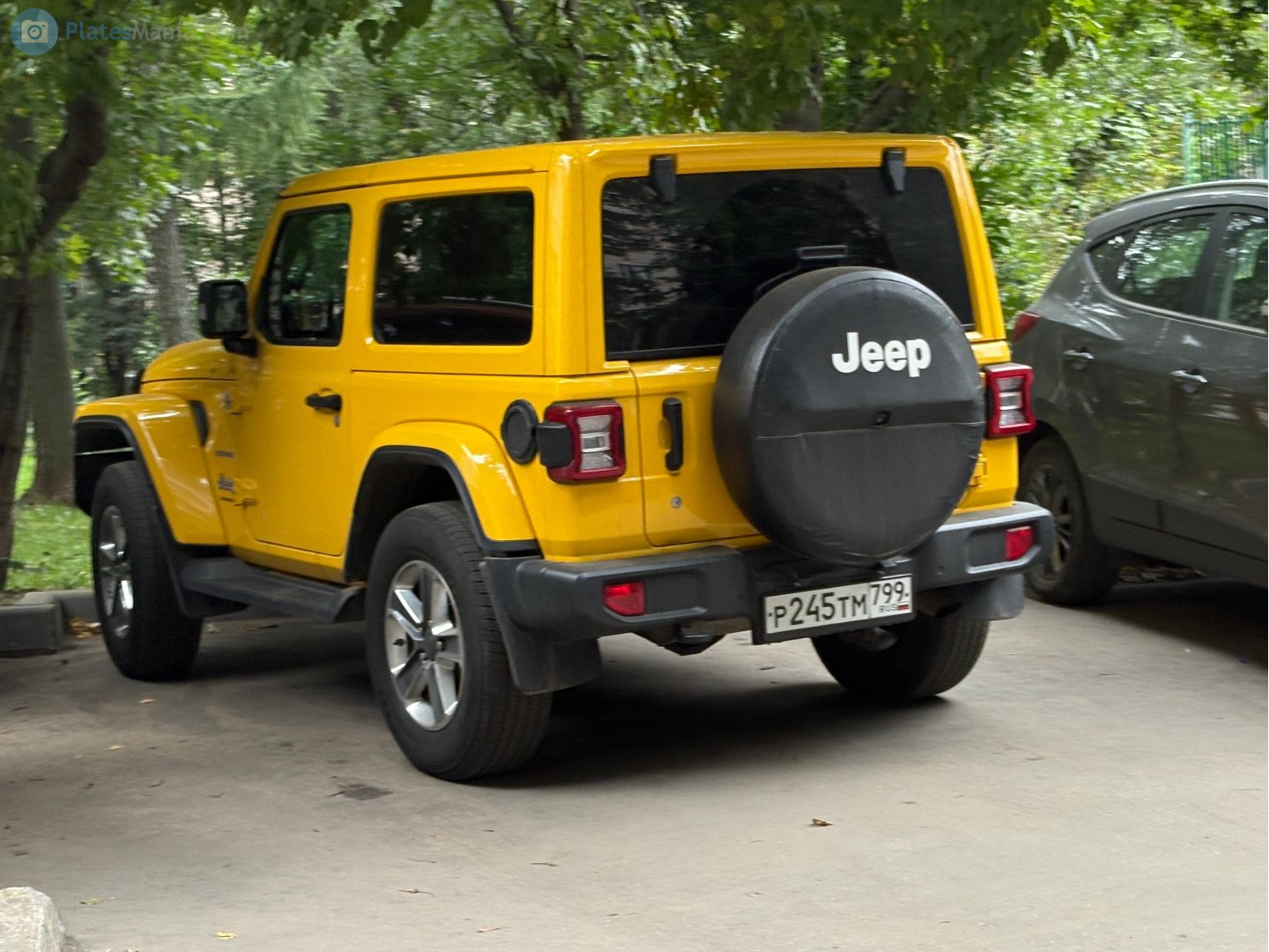 р 245 тм 799, Jeep Wrangler 4th gen 3-door SUV (JL), 2018–