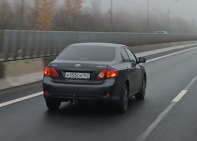 а 155 сн 147, Toyota Corolla 10th gen (Altis) Sedan (E140/E150), 2006–2013 (–2020 for ZA-market)