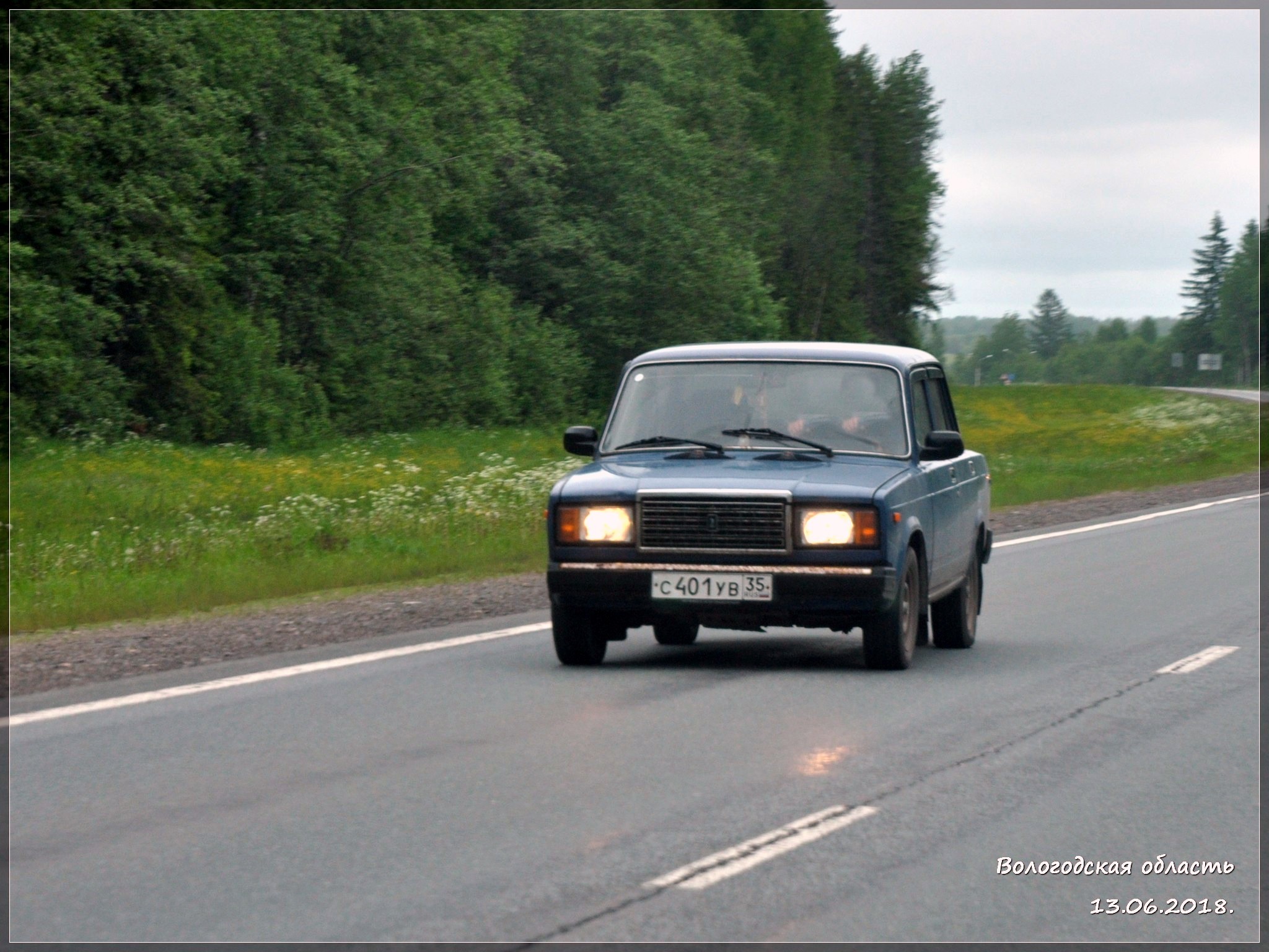 с 401 ув 35, Lada (VAZ) 2107 Жигули (Nova / Riva / Signet / 1500), 1982–2014