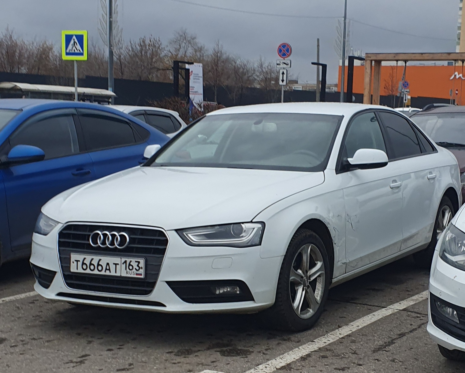 т 666 ат 163, Audi A4 