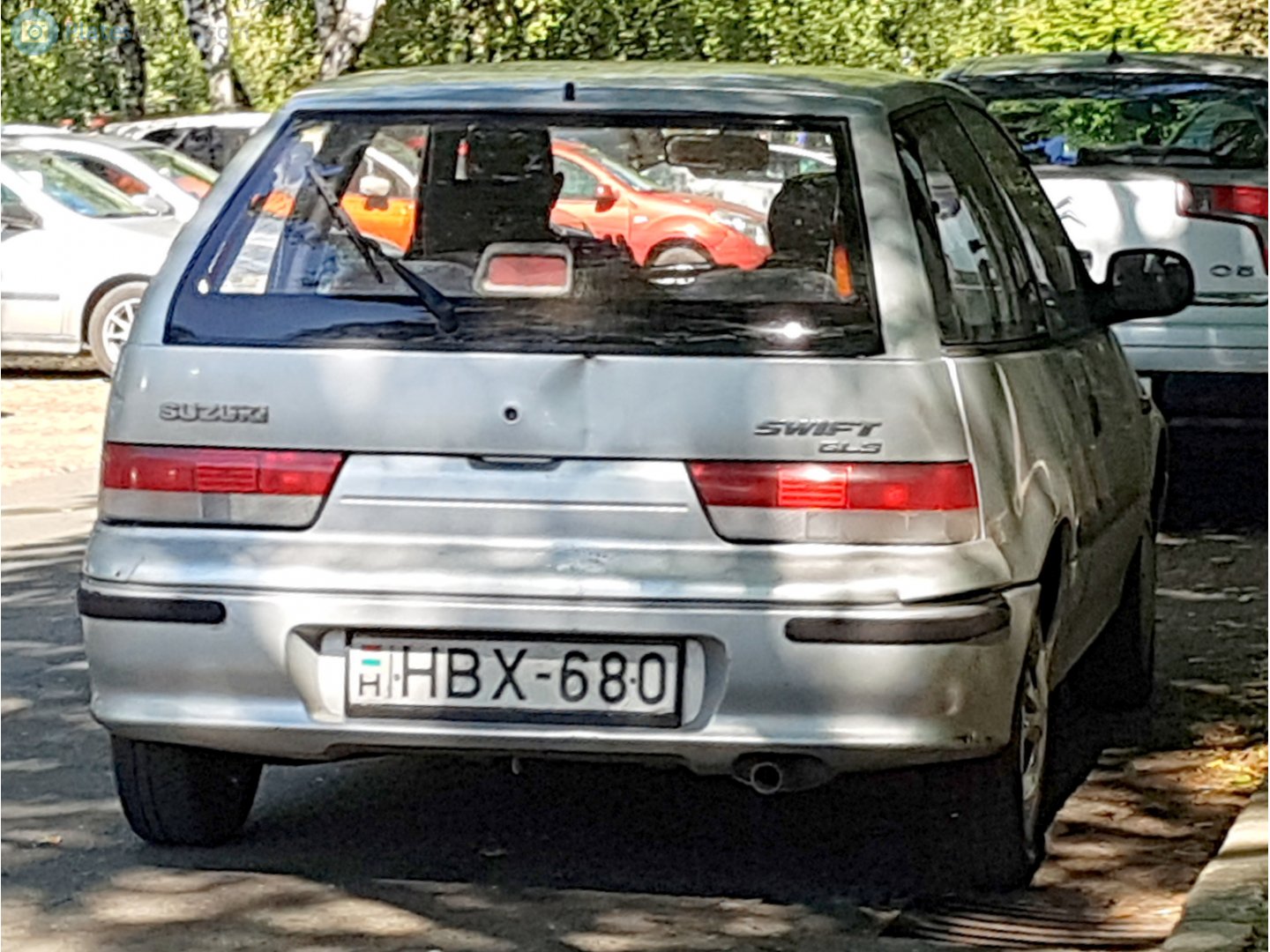 HBX-680, Suzuki Swift 2nd gen 3-door Hatch (SF), facelift, 1996–2004