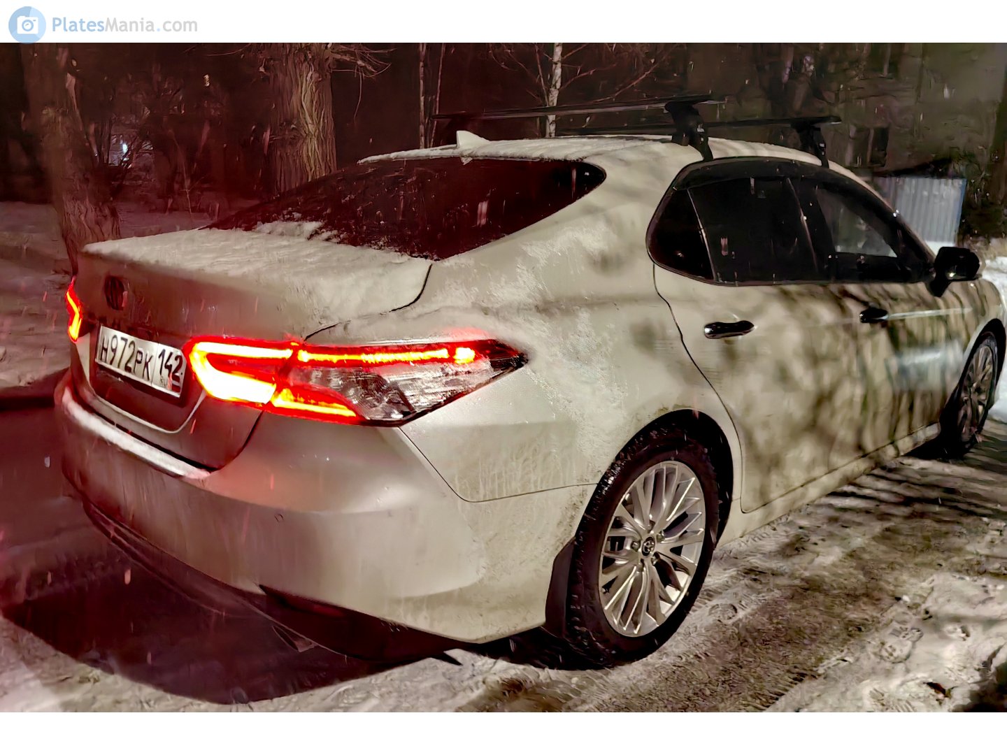 н 972 рк 142, Toyota Camry 8th gen (XV70), 2017–