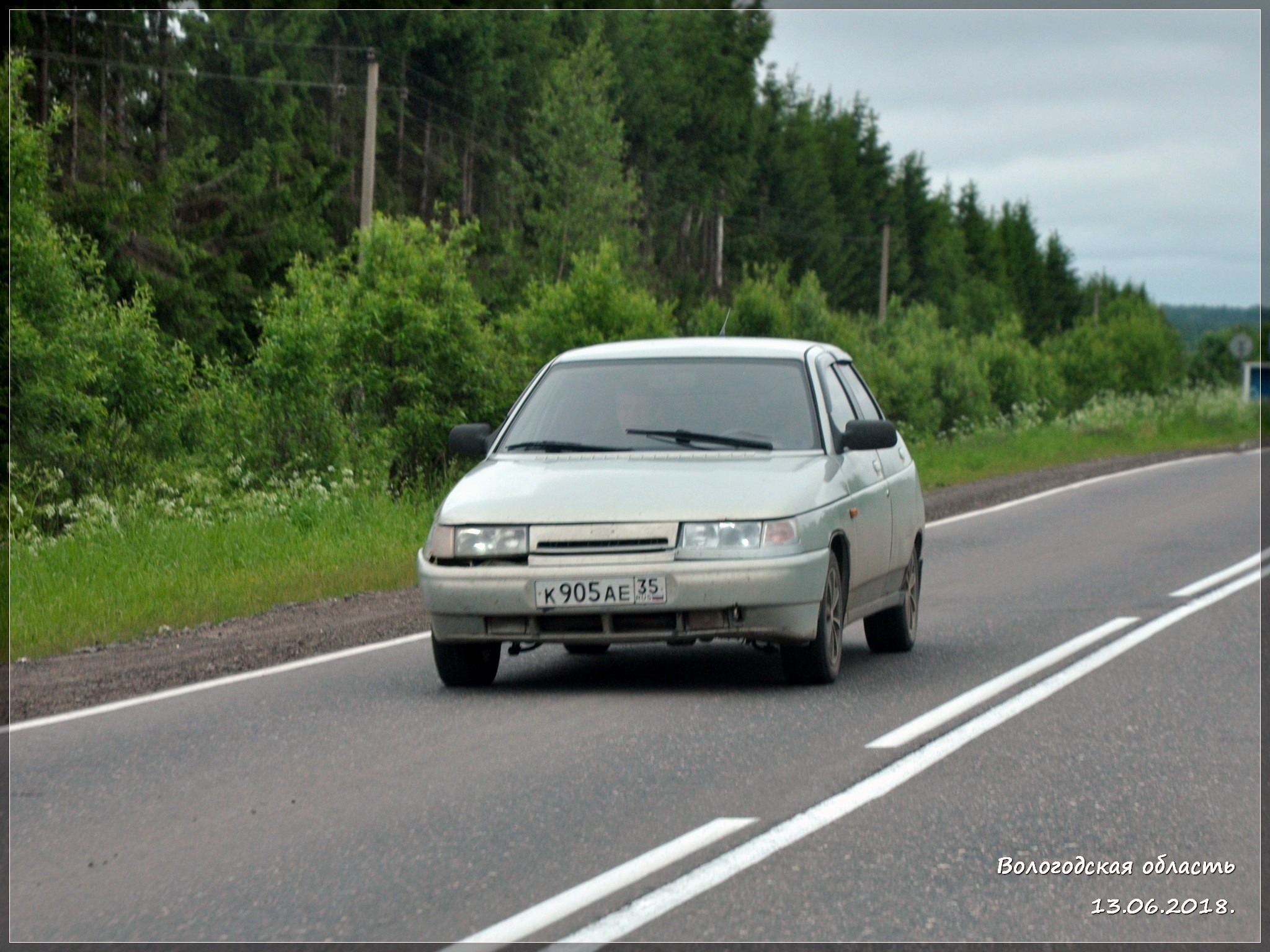к 905 ае 35, Lada (VAZ) 2110 2110 Sedan, 1995–2007 (–2014 for others)