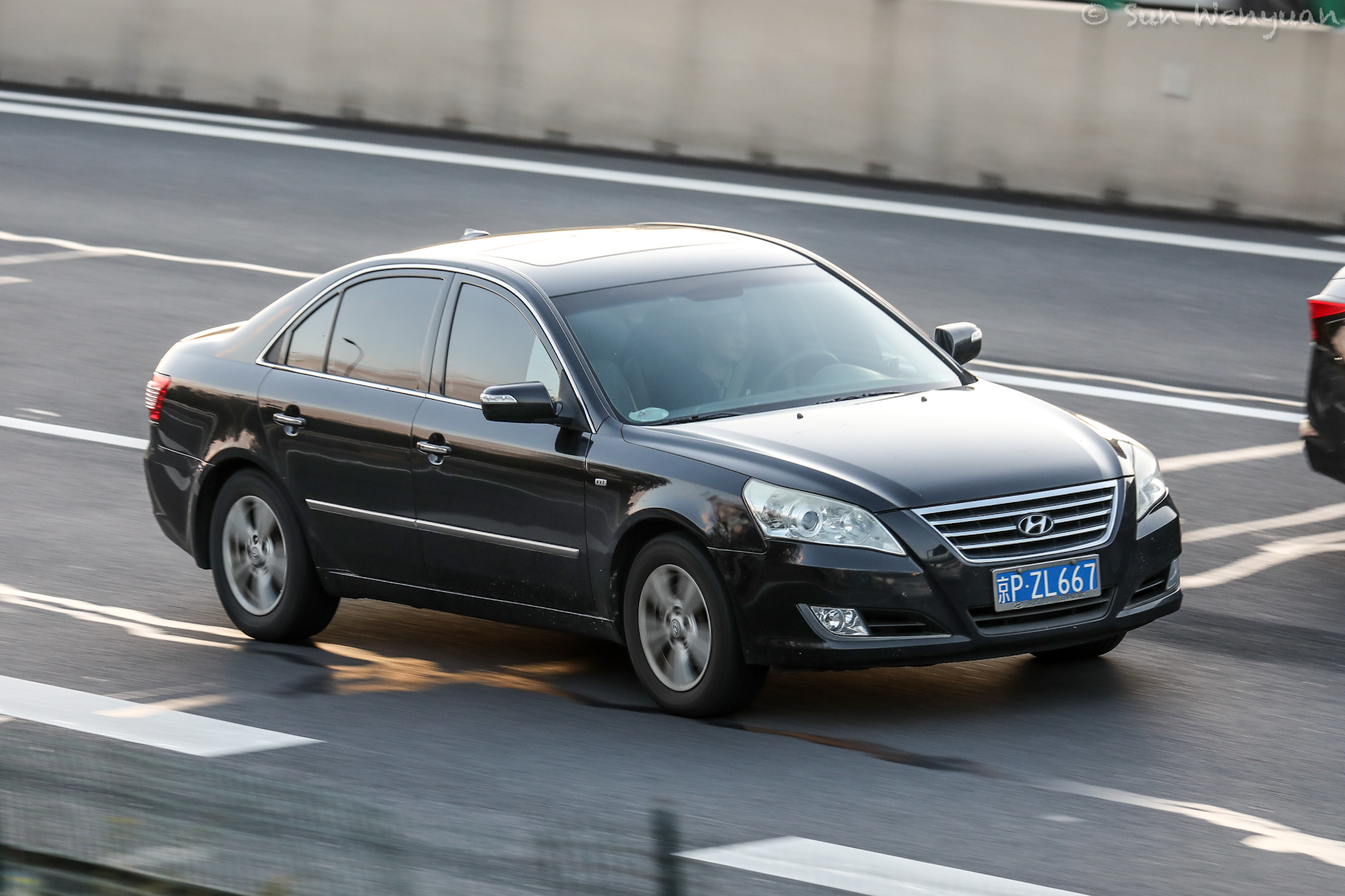 京P·ZL667, Hyundai Sonata  5th gen Lingxiang (NFC; CN-market), facelift, 2008–2012