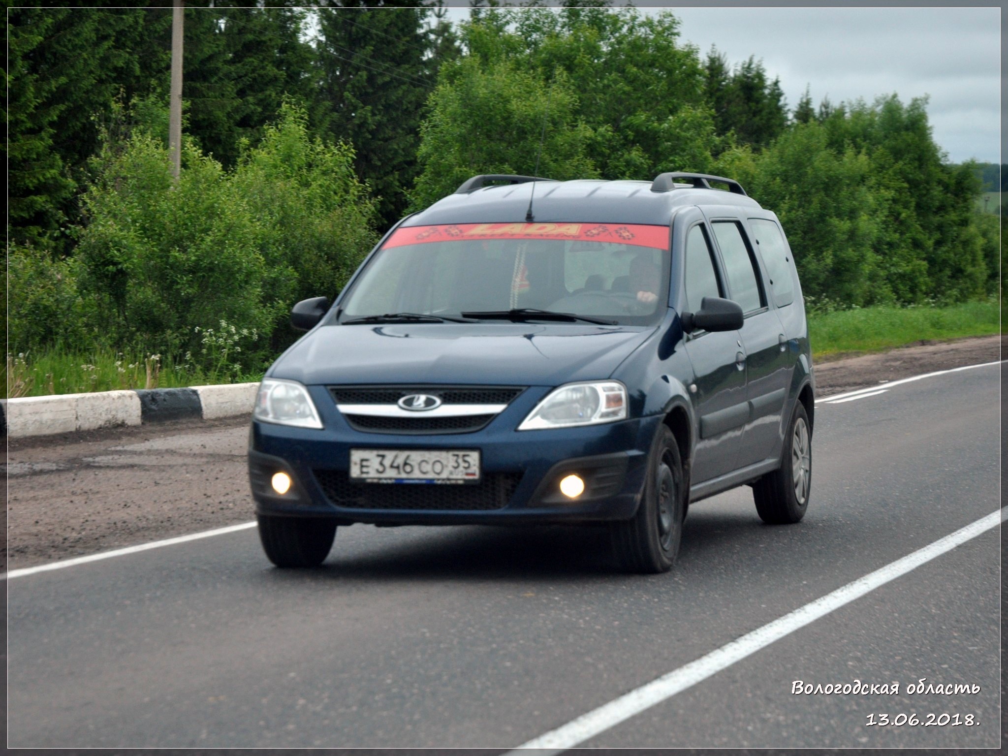 е 346 со 35, Lada (VAZ) Largus 