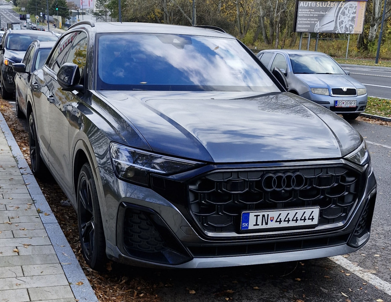 IN-44444, Audi Q8 1st gen (4MN), facelift, 2023–