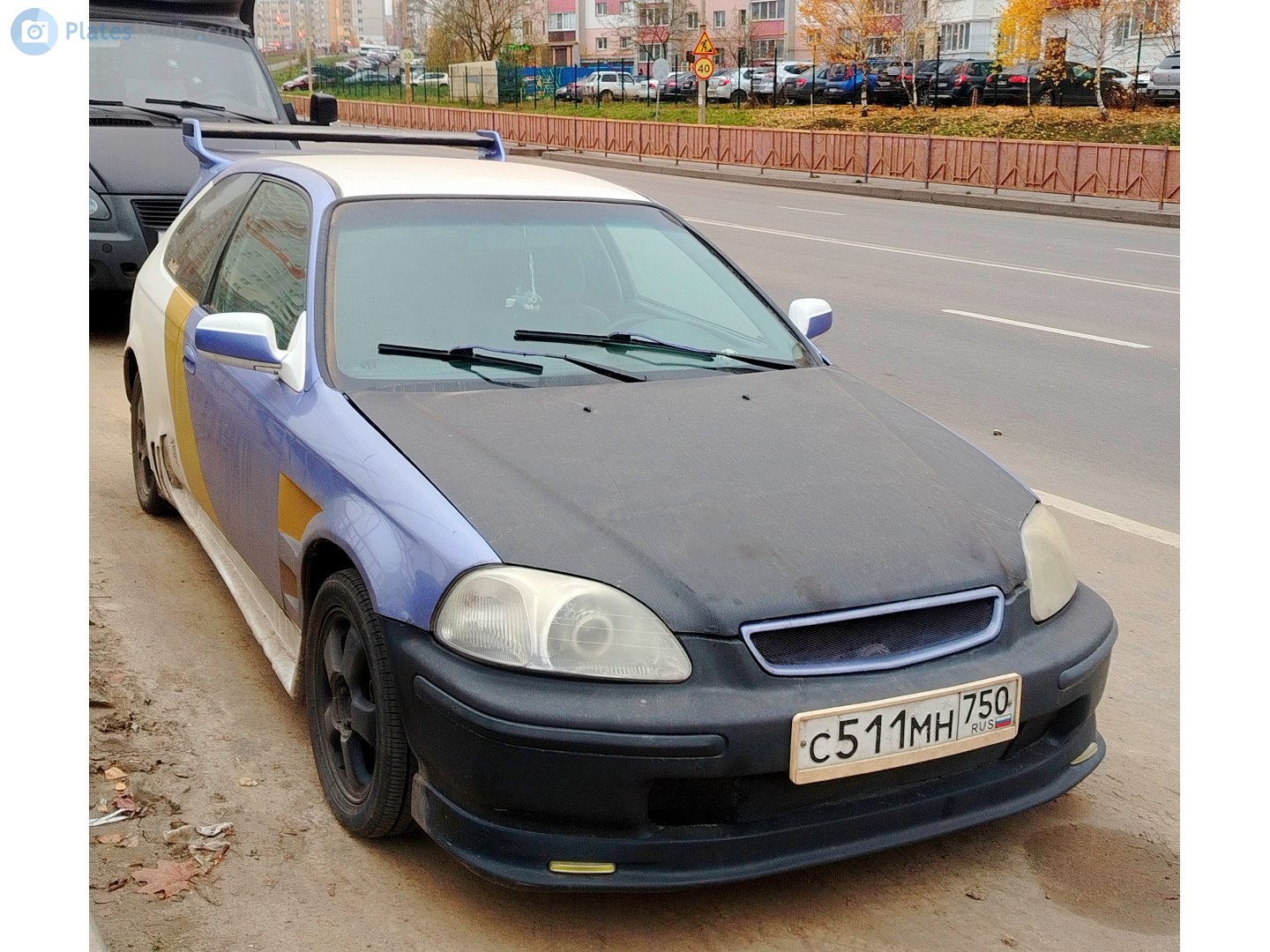 с 511 мн 750, Honda Civic 