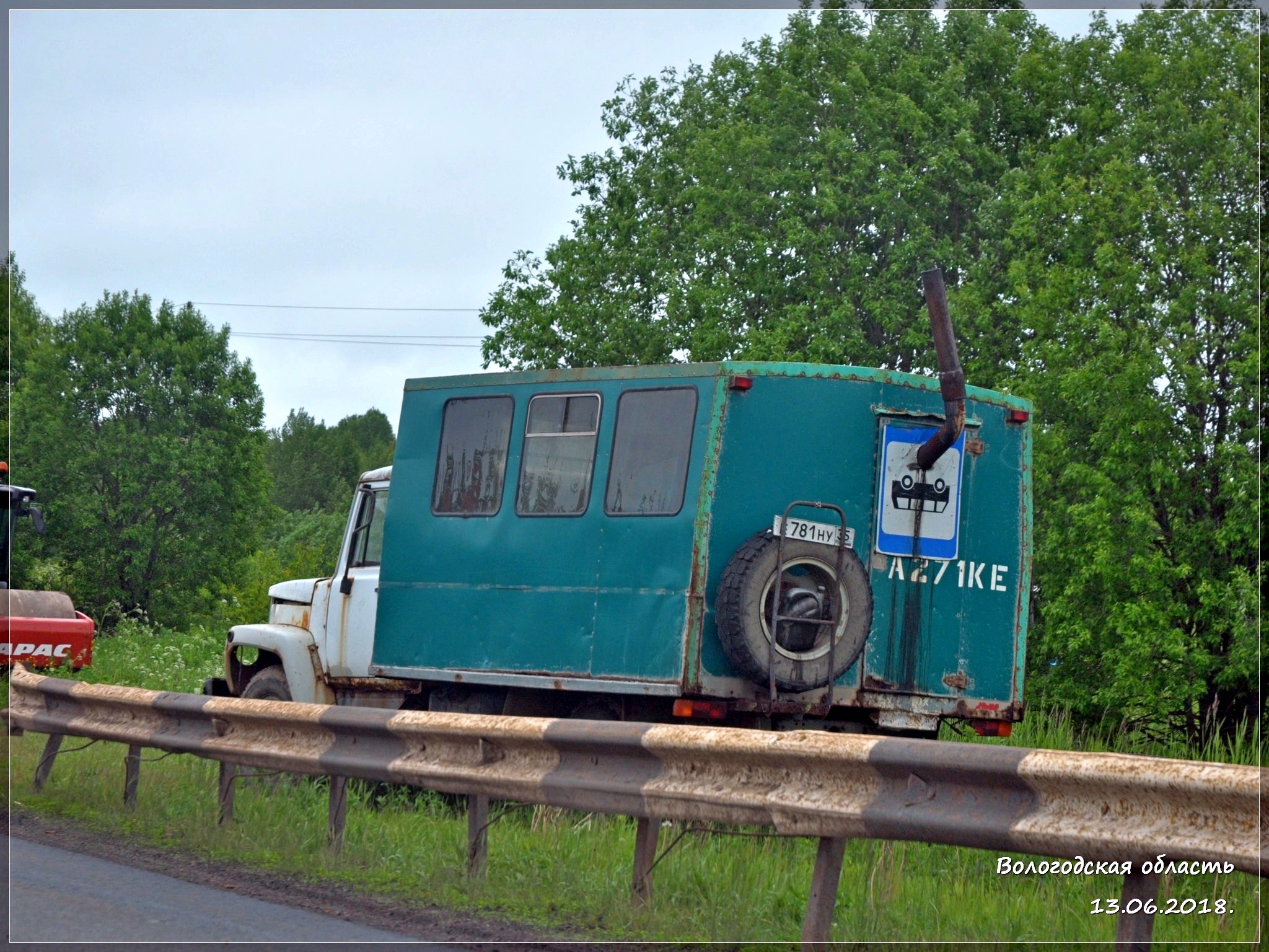 е 781 ну 35, GAZ 3306/3307/3309 3307/3309, 1989–2020