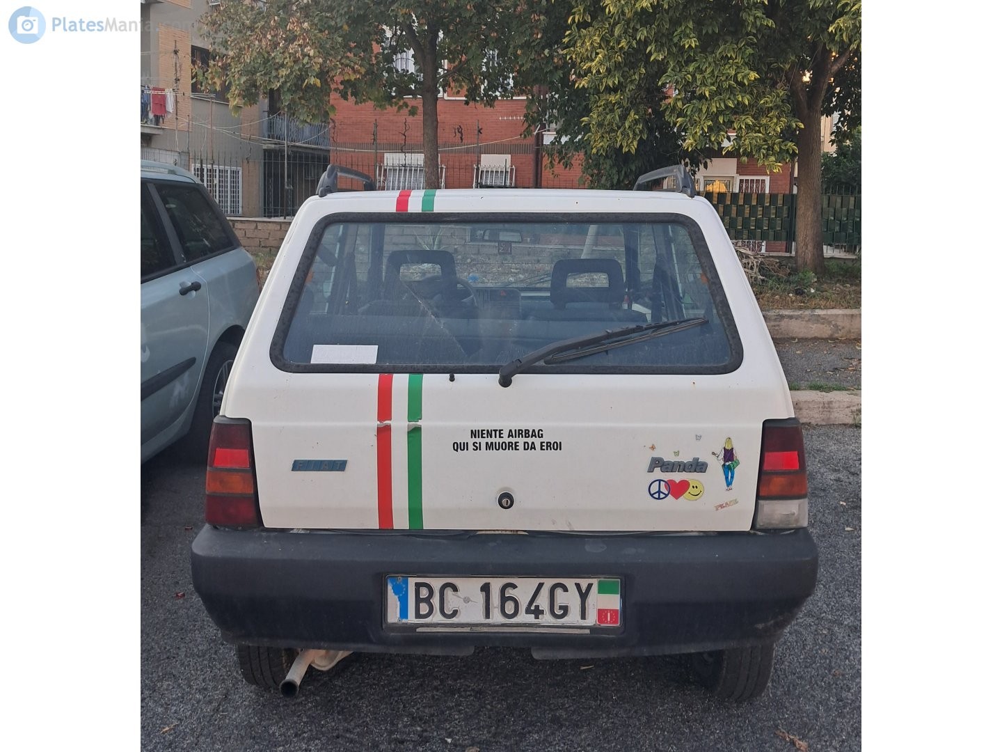 BC 164 GY, FIAT Panda 1st gen (141A/153A), facelift, 1986–2003