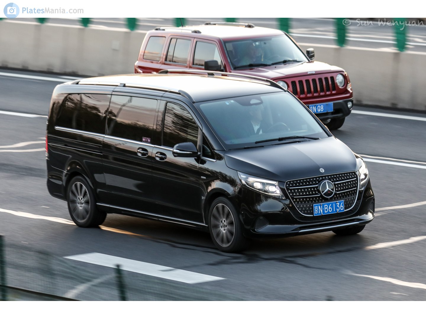 京N·B6136, Mercedes-Benz V-Klasse 3rd gen (W447), facelift, 2023–