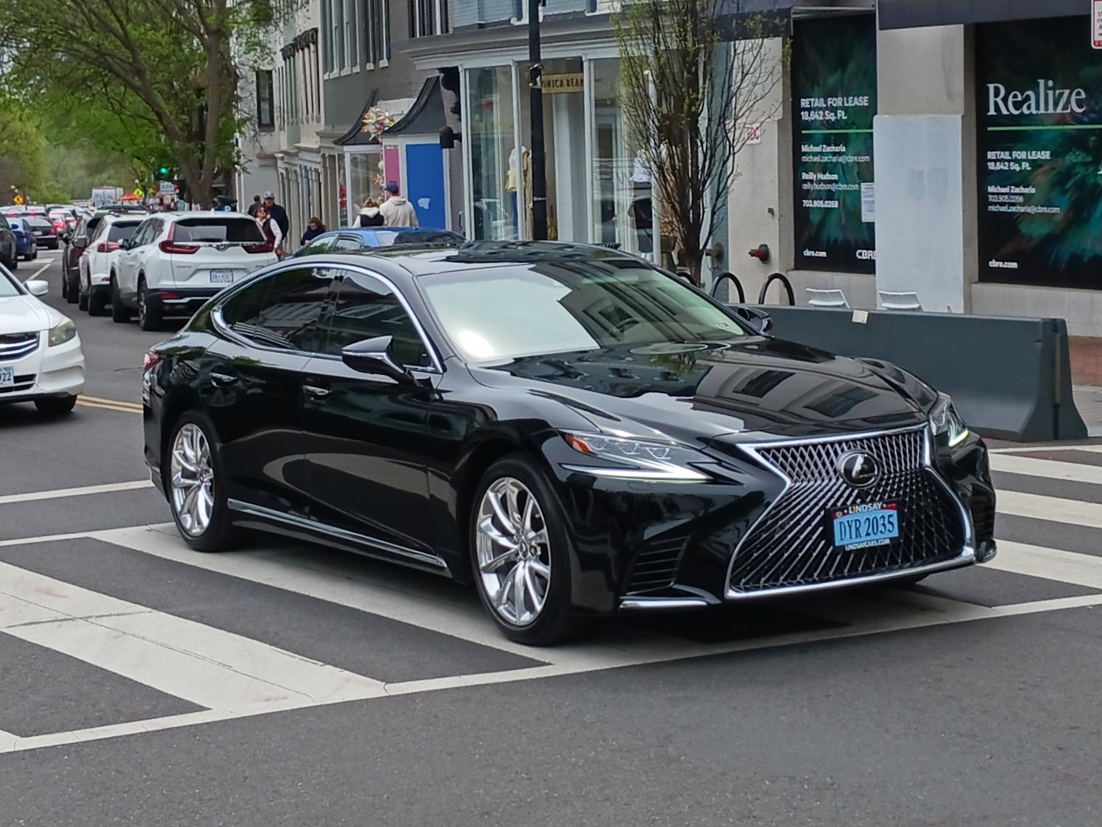 DYR 2035, Lexus LS 5th gen (XF50), 2017–