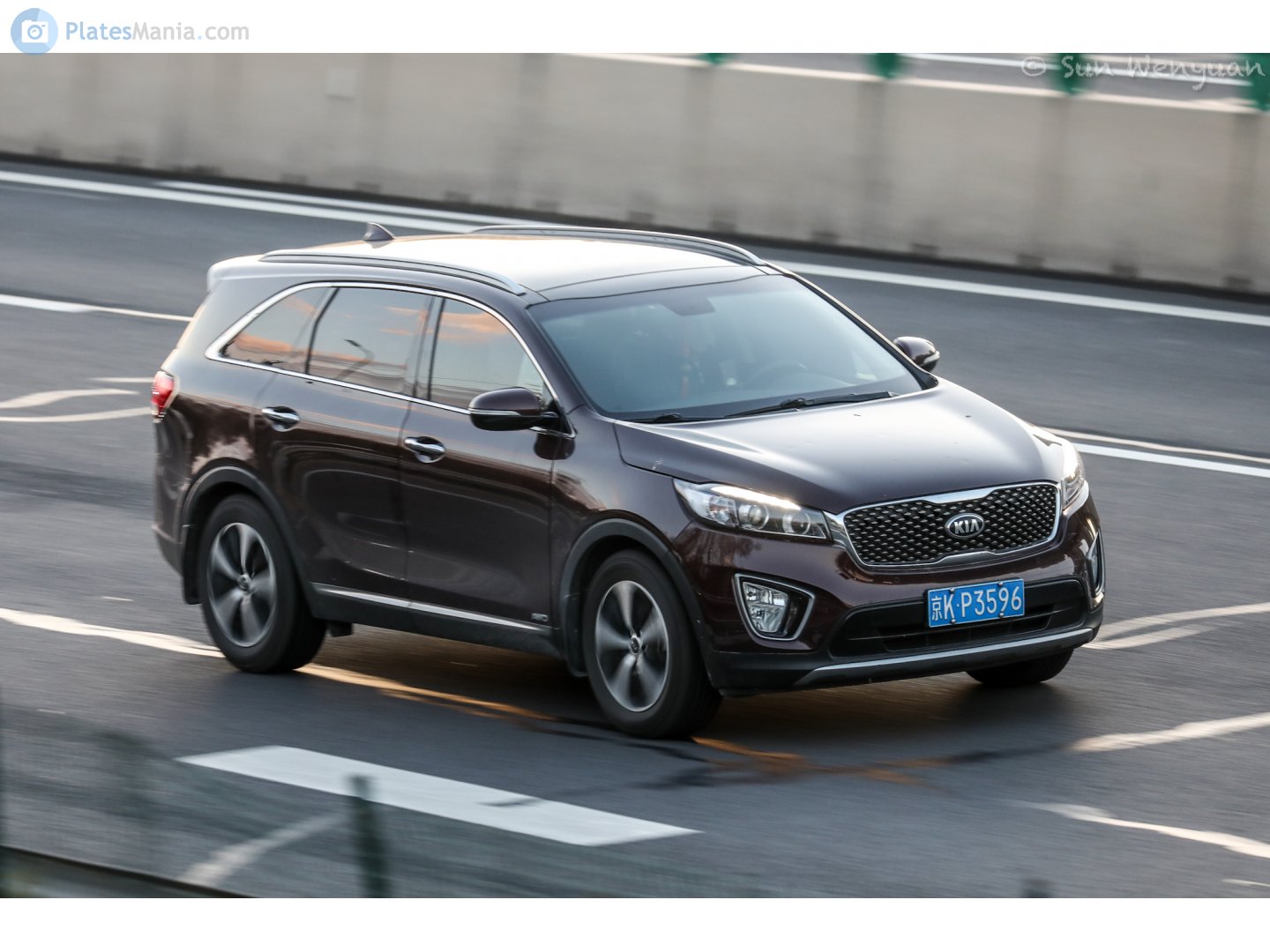 京K·P3596, Kia Sorento 3rd gen (Prime) (UM), 2014–2020