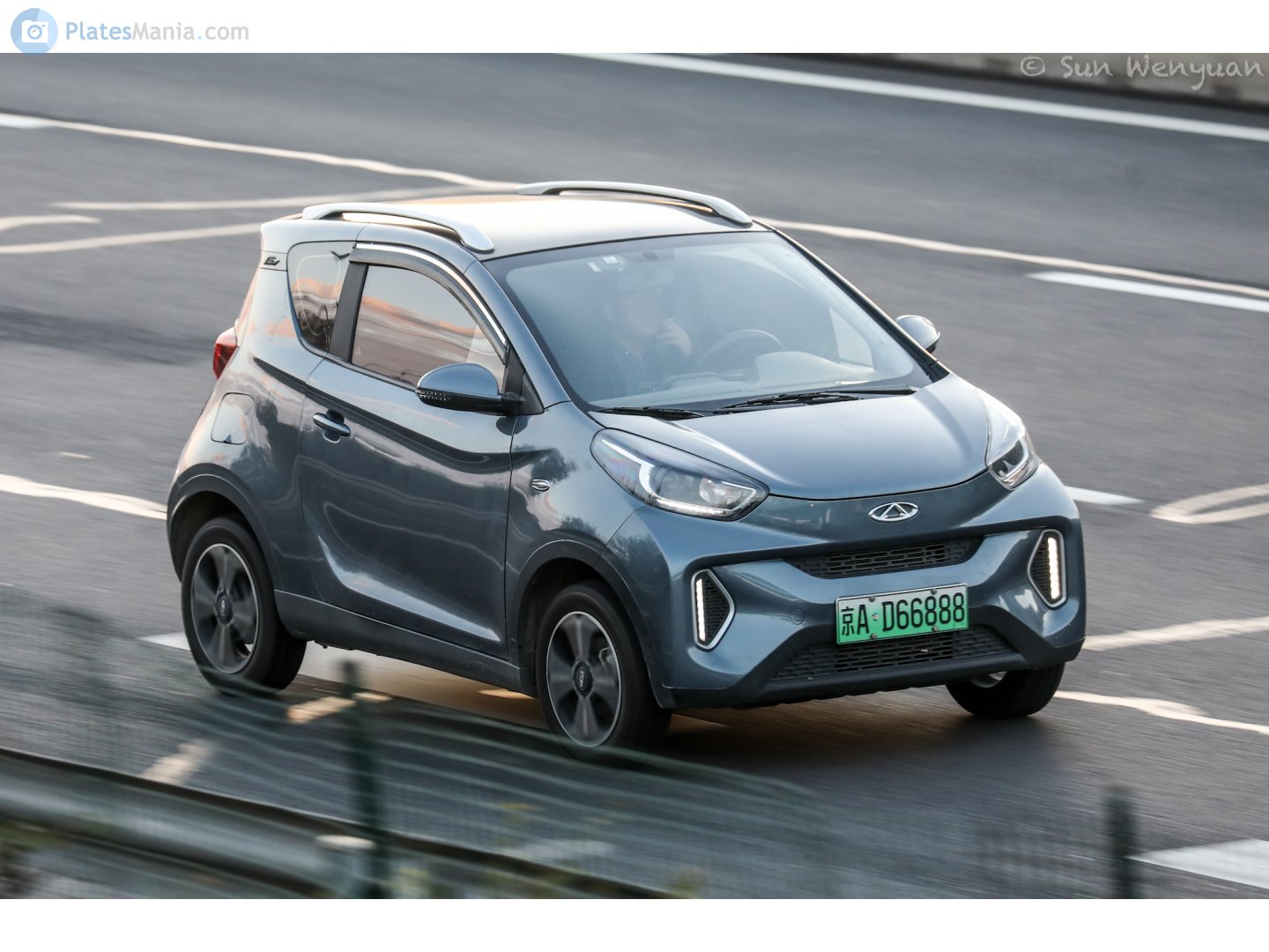 京A·D66888, Chery (Chirey) eQ1 