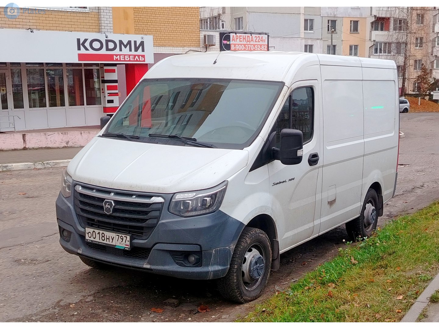 о 018 ну 797, GAZ Соболь (Sobol) 