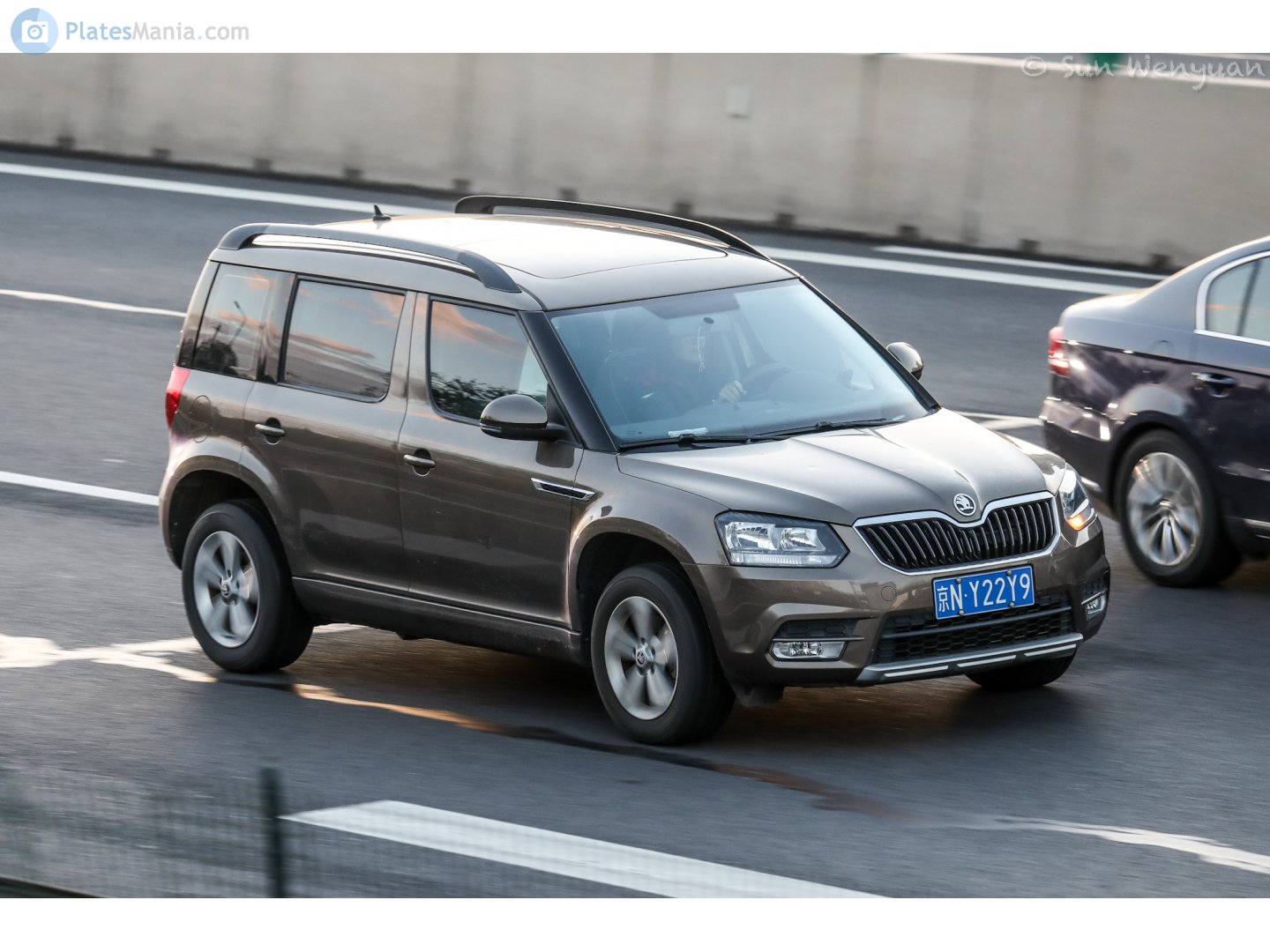 京N·Y22Y9, Skoda Yeti 1st gen (5L), facelift, 2013–2017