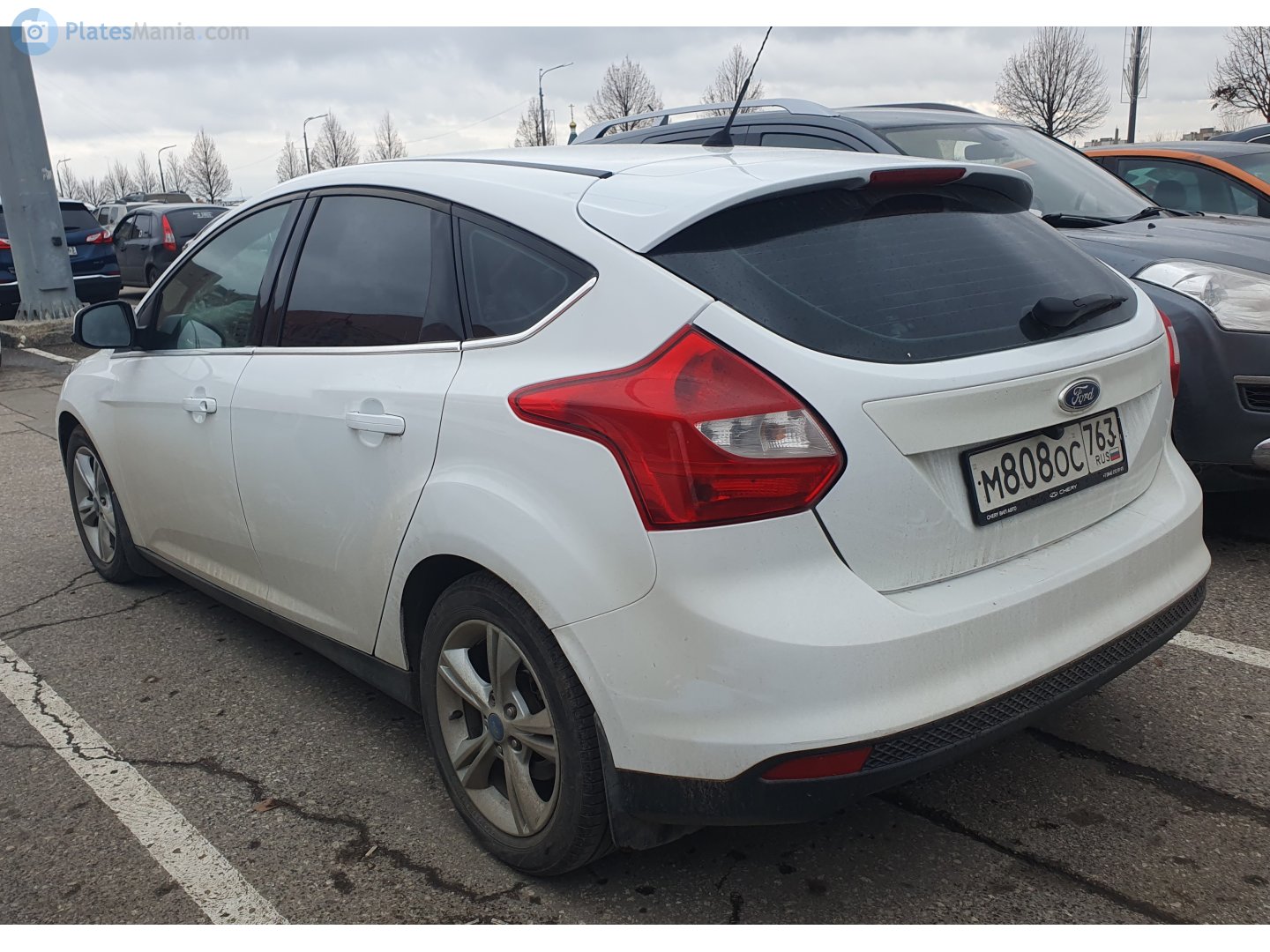 м 808 ос 763, Ford Focus 
