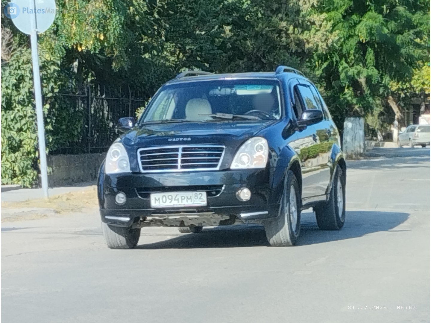 м 094 рм 82, SsangYong (KGM) Rexton 