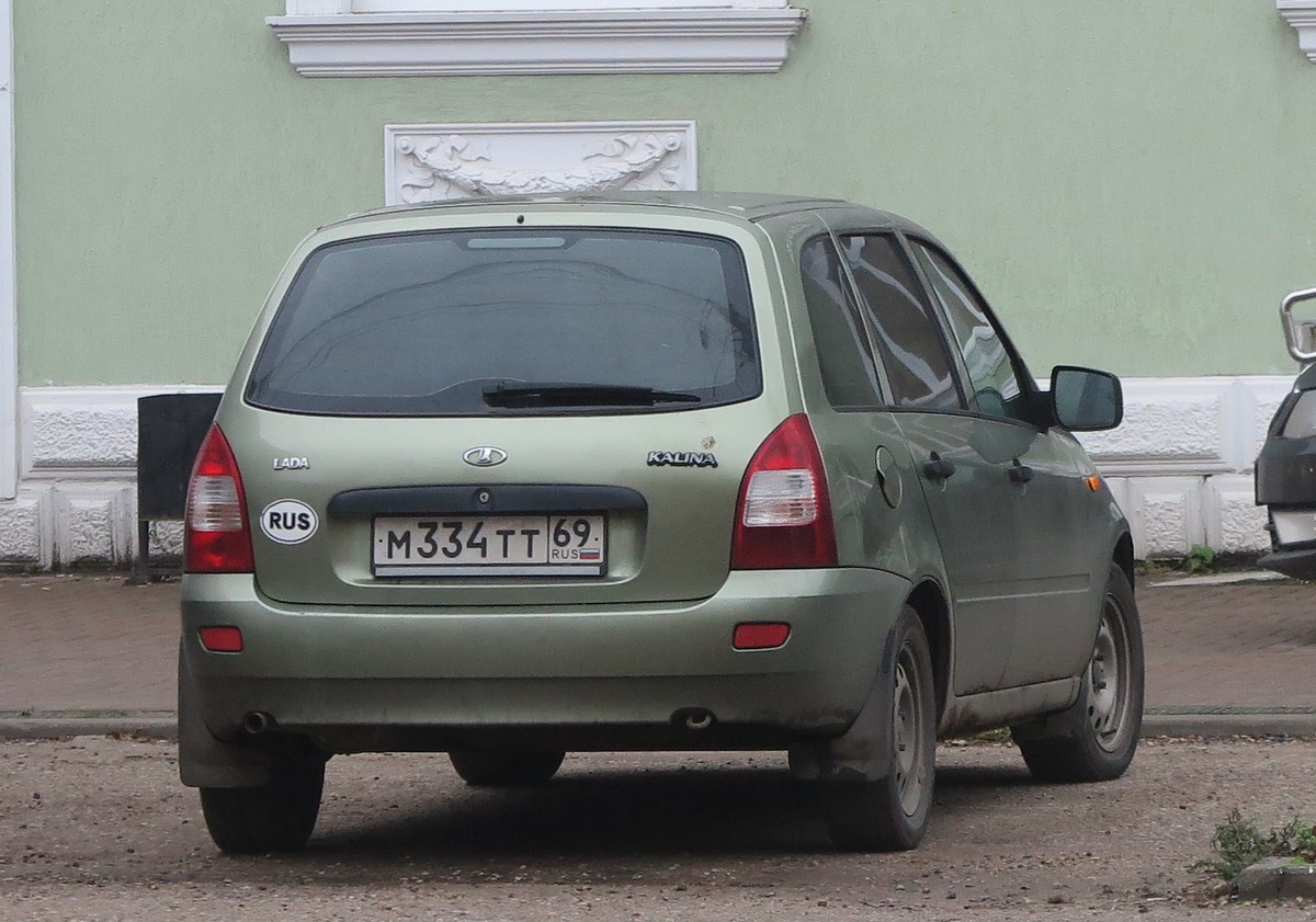 м 334 тт 69, Lada (VAZ) 1117 Kalina 
