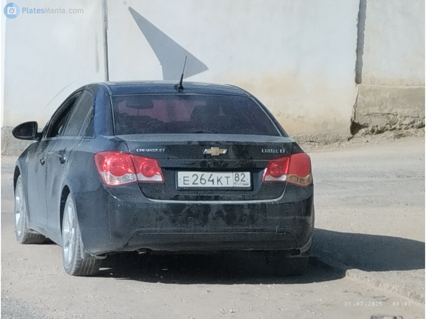 е 264 кт 82, Chevrolet Cruze 