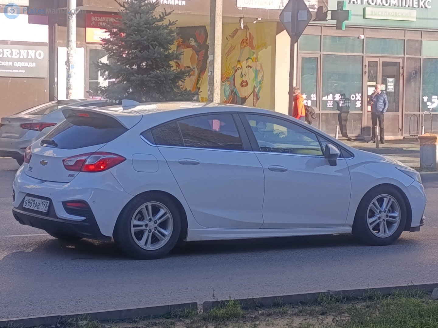в 989 ав 193, Chevrolet Cruze 2nd gen Hatch (J400/D2LC; Global-market), 2016–2023