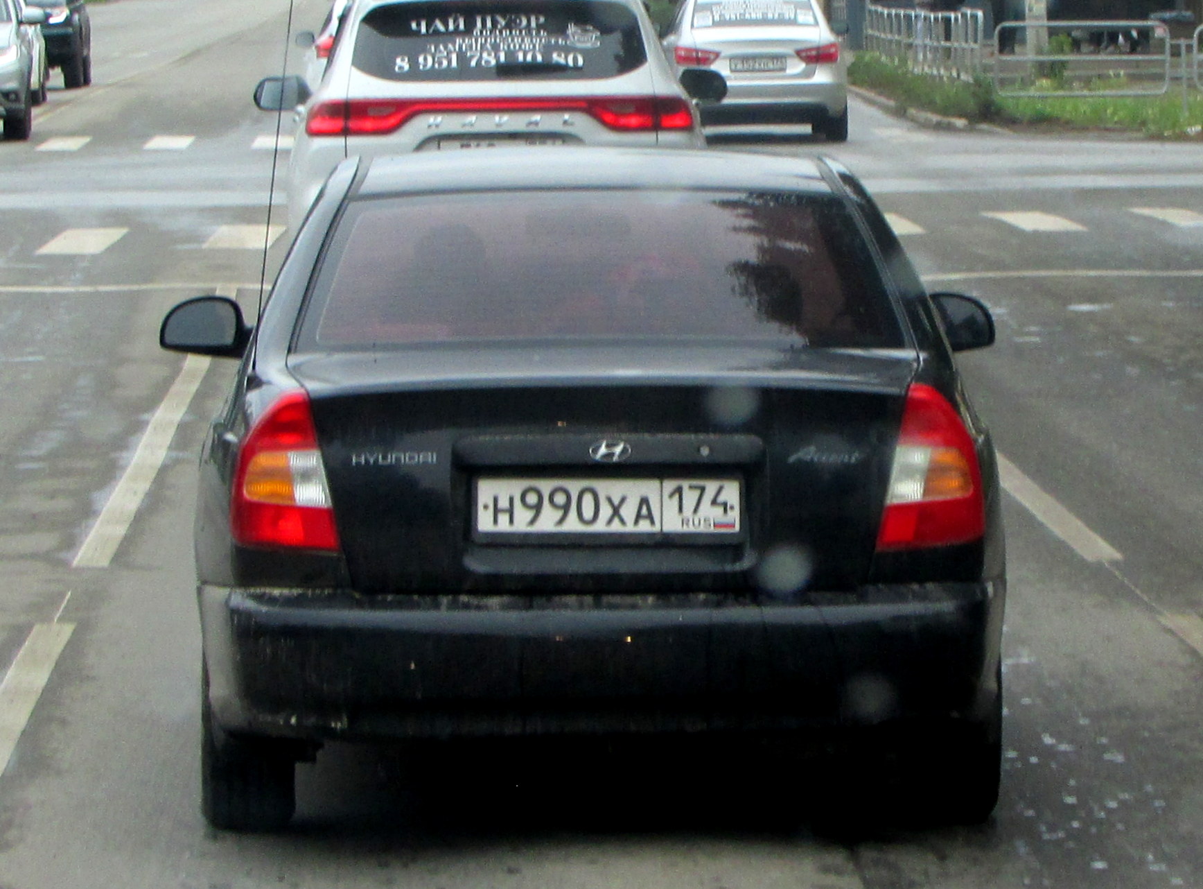 н 990 ха 174, Hyundai Accent 